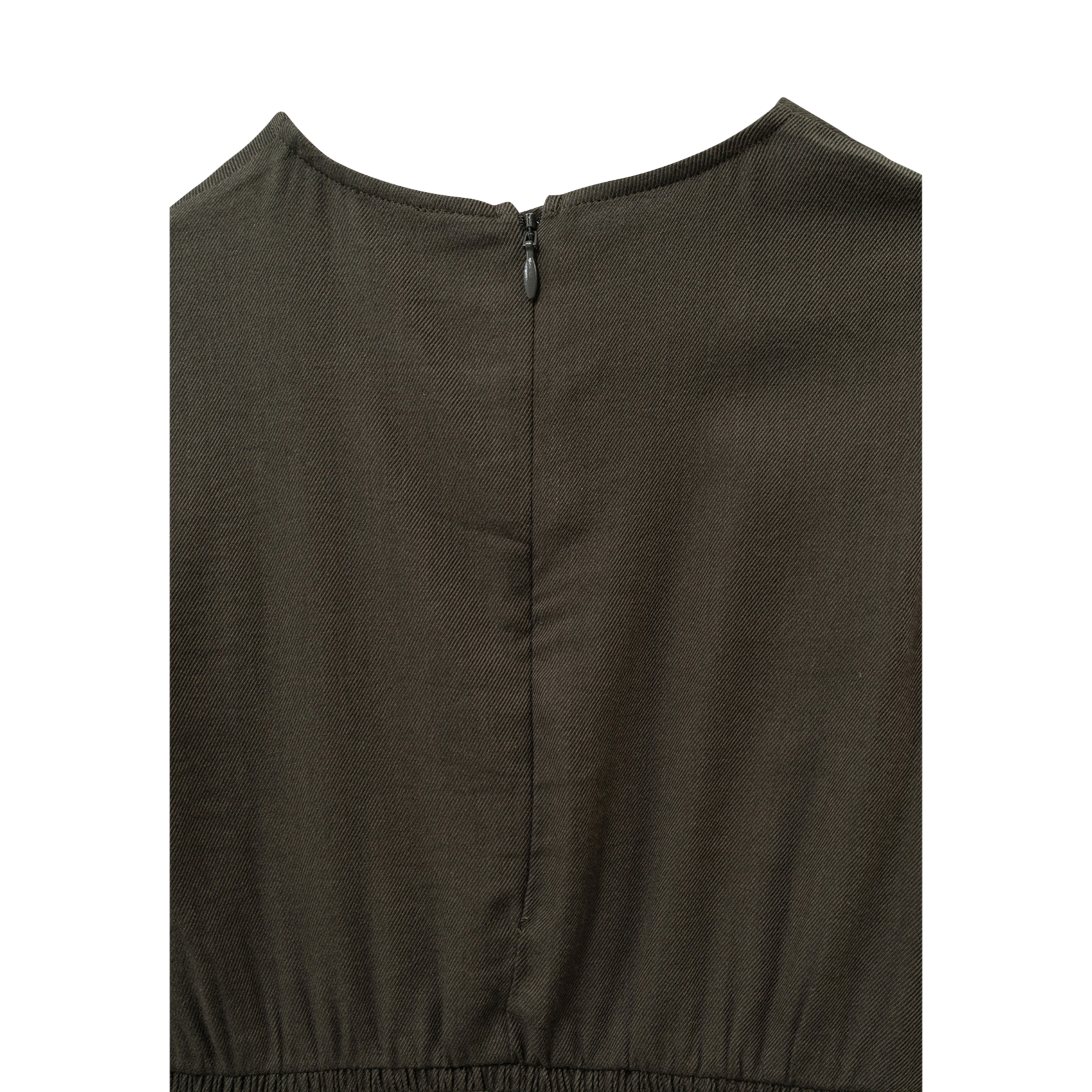 Short dress with embroidery IKKS JUNIOR Khaki