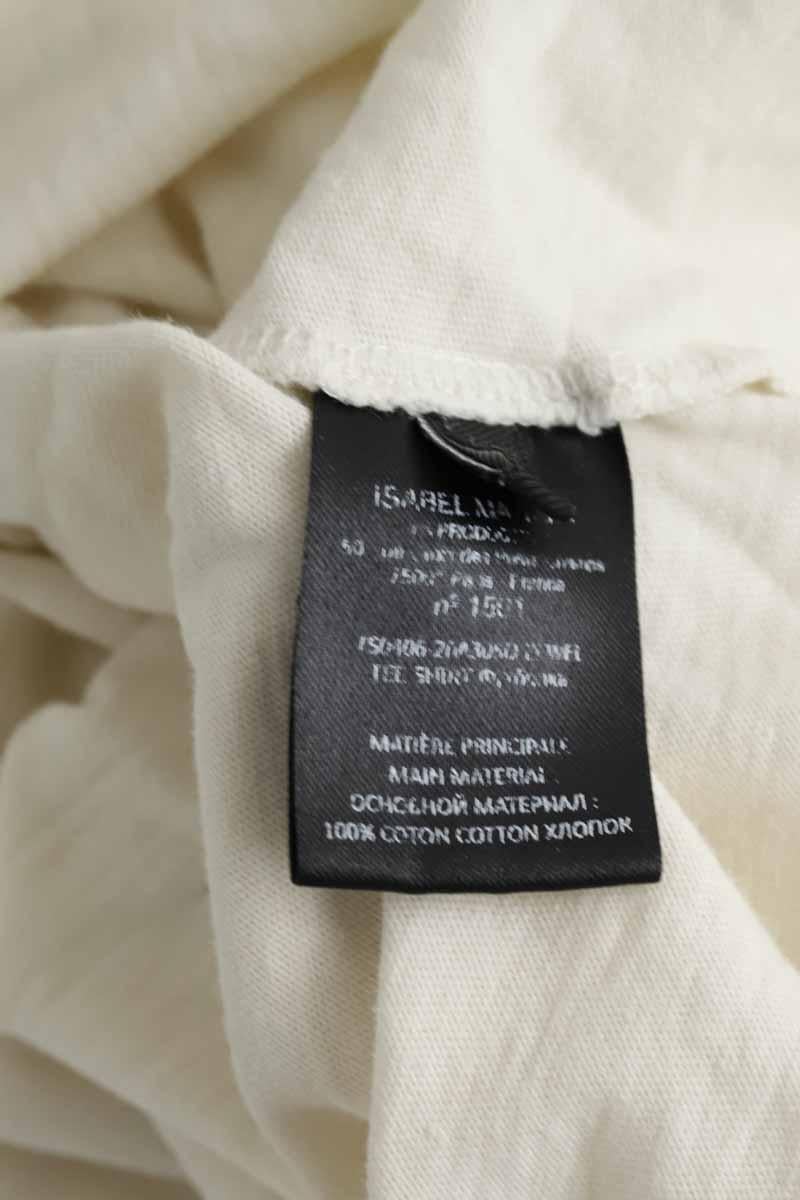 Cotton T-shirt ISABEL MARANT - Seconde Main Beige