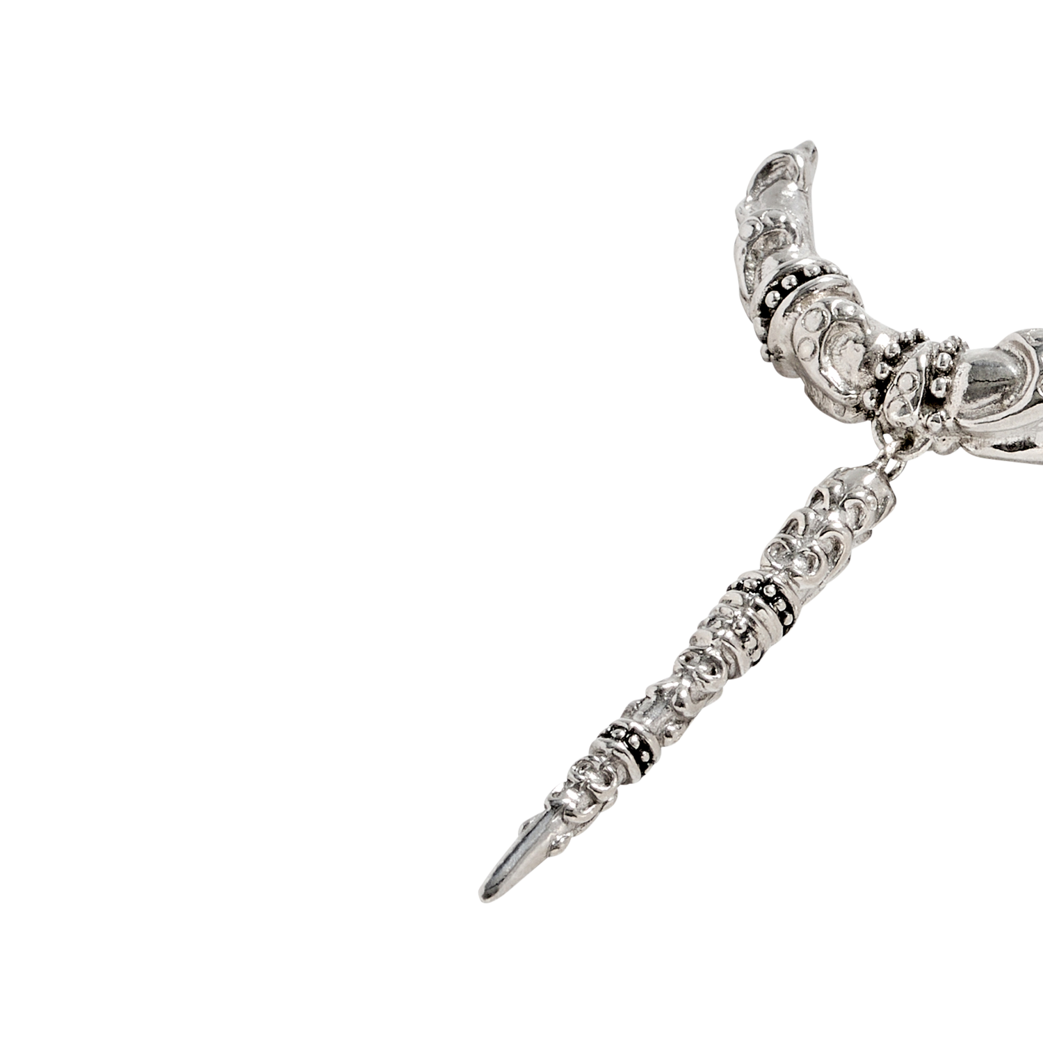 Atlantide drop earrings BA&SH Silver