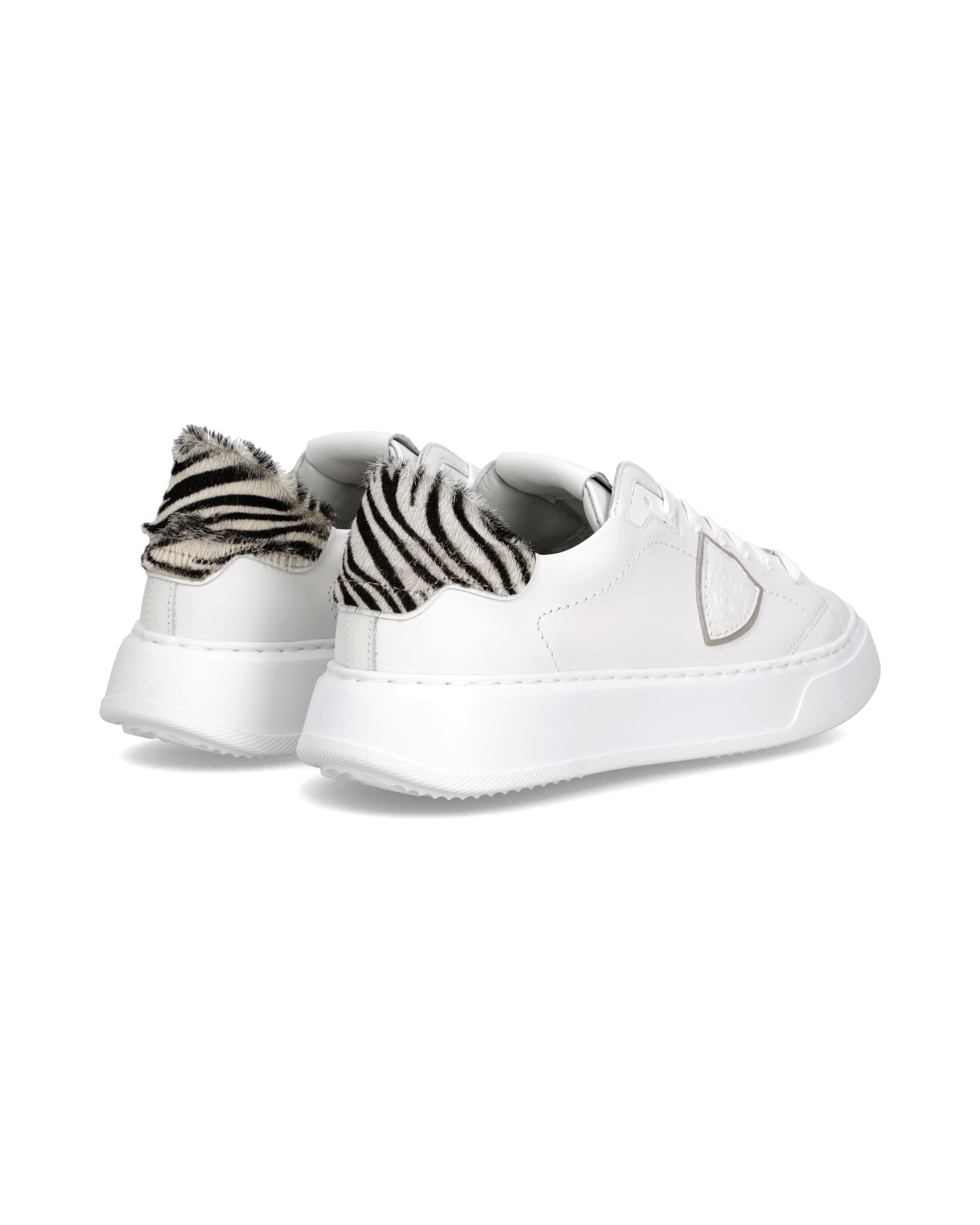 Tennis Temple Sneakers. PHILIPPE MODEL White