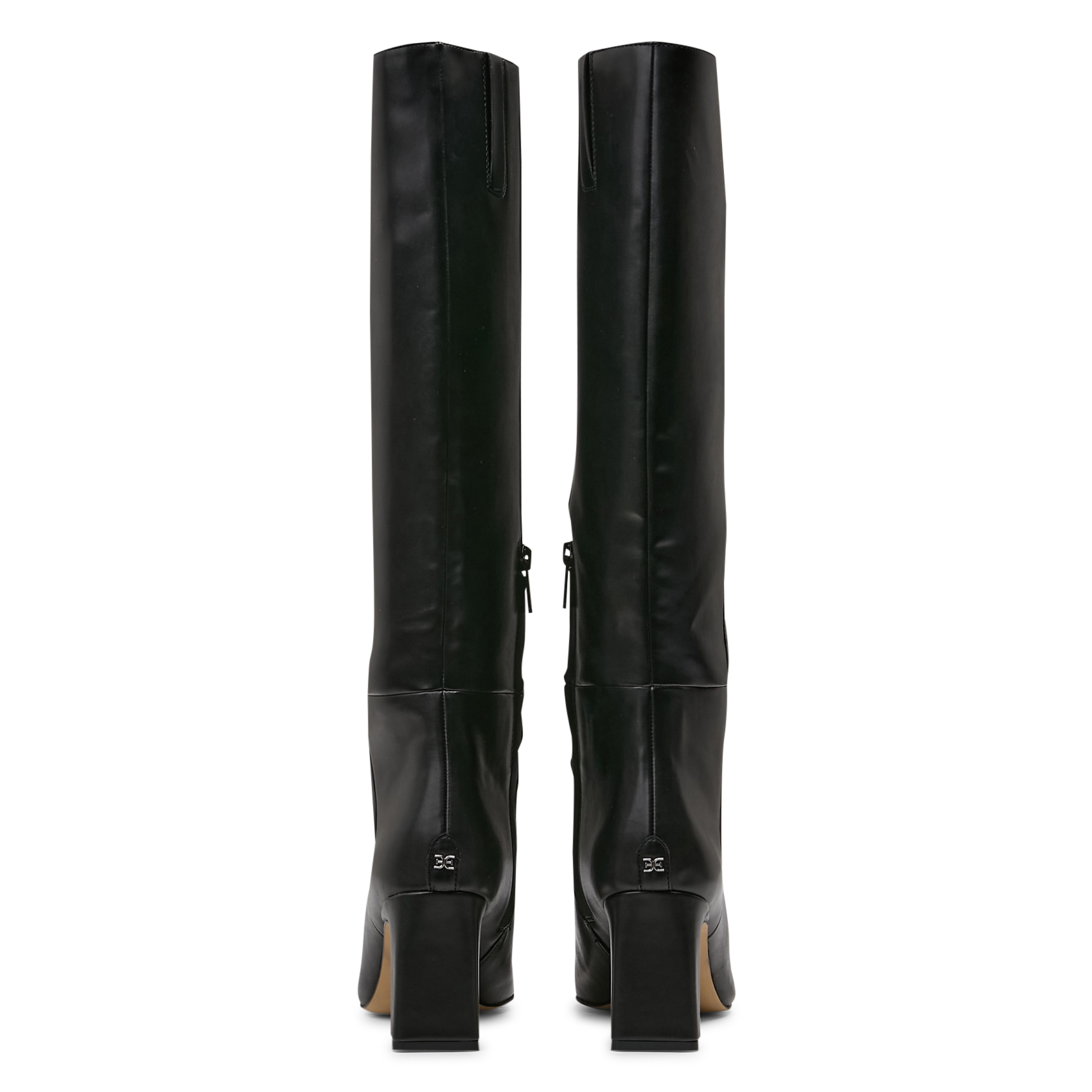 Stiefel aus Leder-Mix SAM EDELMAN Schwarz