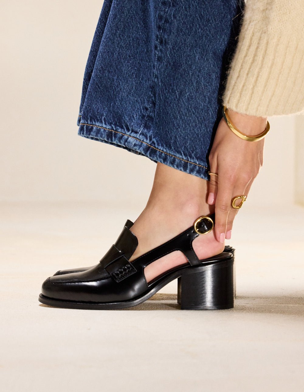 Escarpins ODAJE EX. M.MOUSTACHE Black