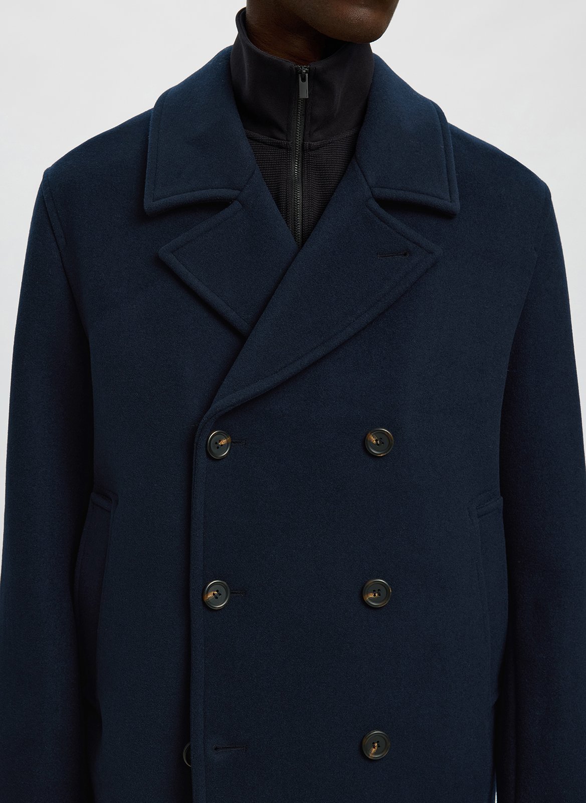 Coat SELECTED Blue