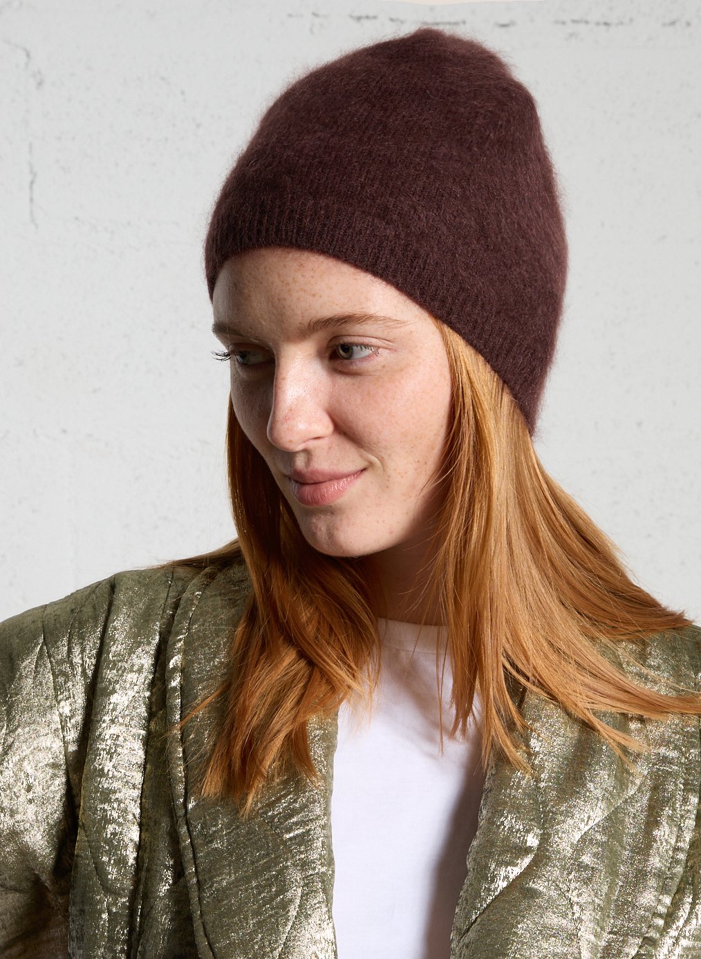 Bonnet en laine et cachemire SUD EXPRESS