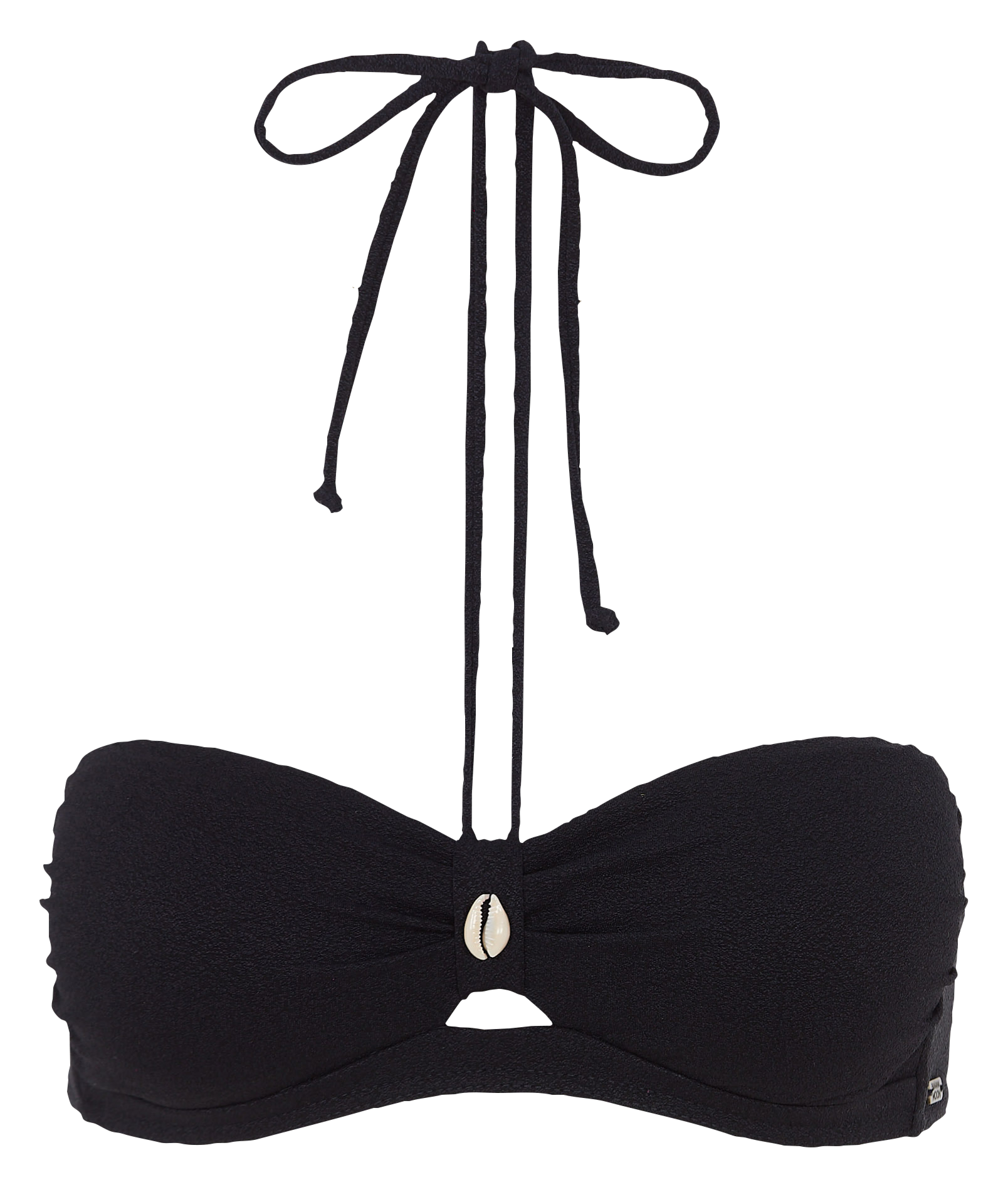 Bandeau bikini top BANANA MOON Black