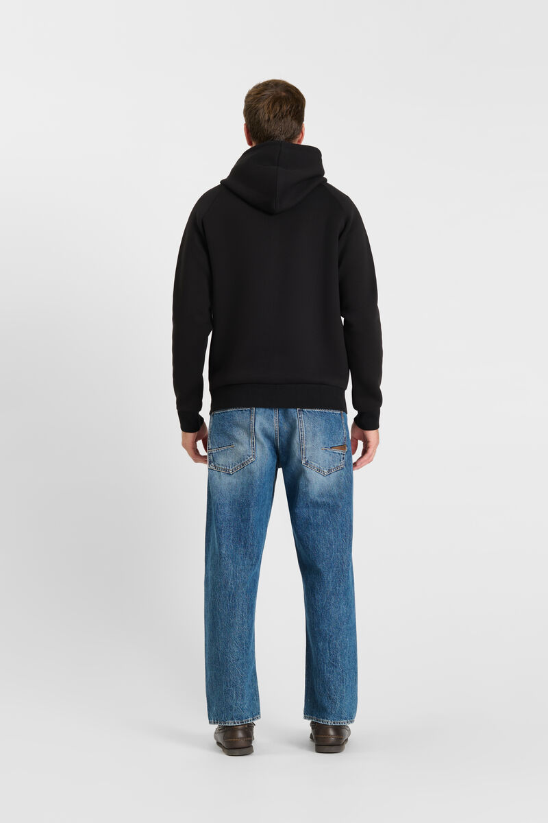 Hooded sweatshirt LE TEMPS DES CERISES Black