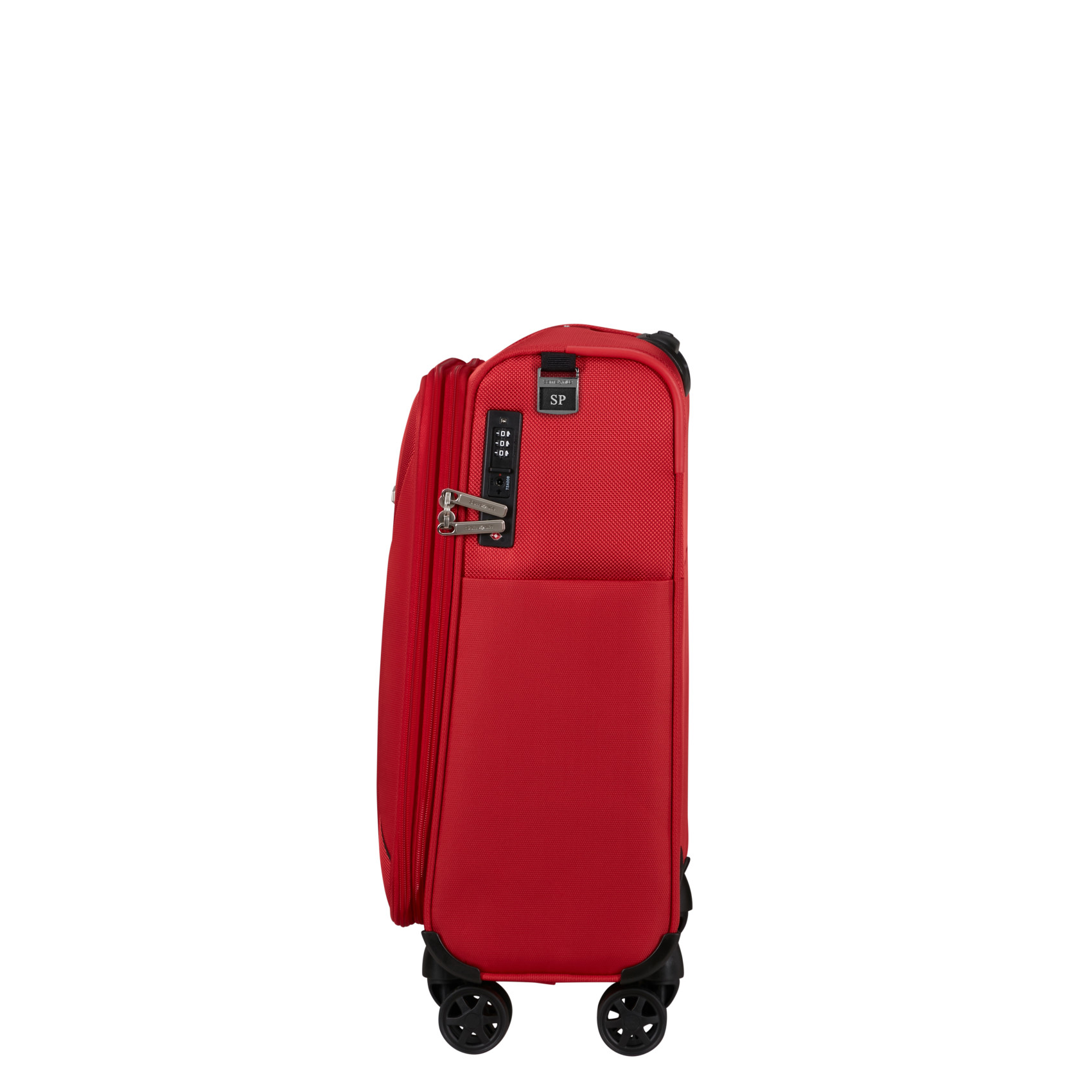 Base Breeze 4-Wheel Cabin Suitcase Size S SAMSONITE Red