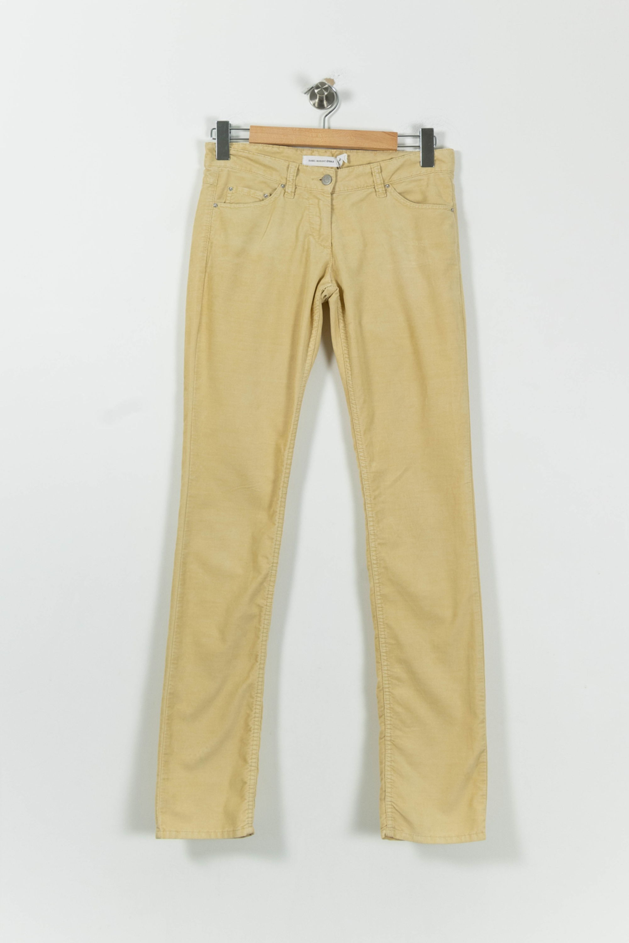 Pants ISABEL MARANT ÉTOILE - SECONDE MAIN Yellow