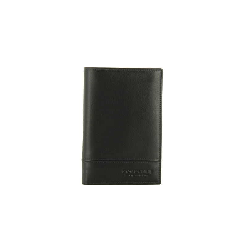 Calfskin leather credit-card holder POURCHET