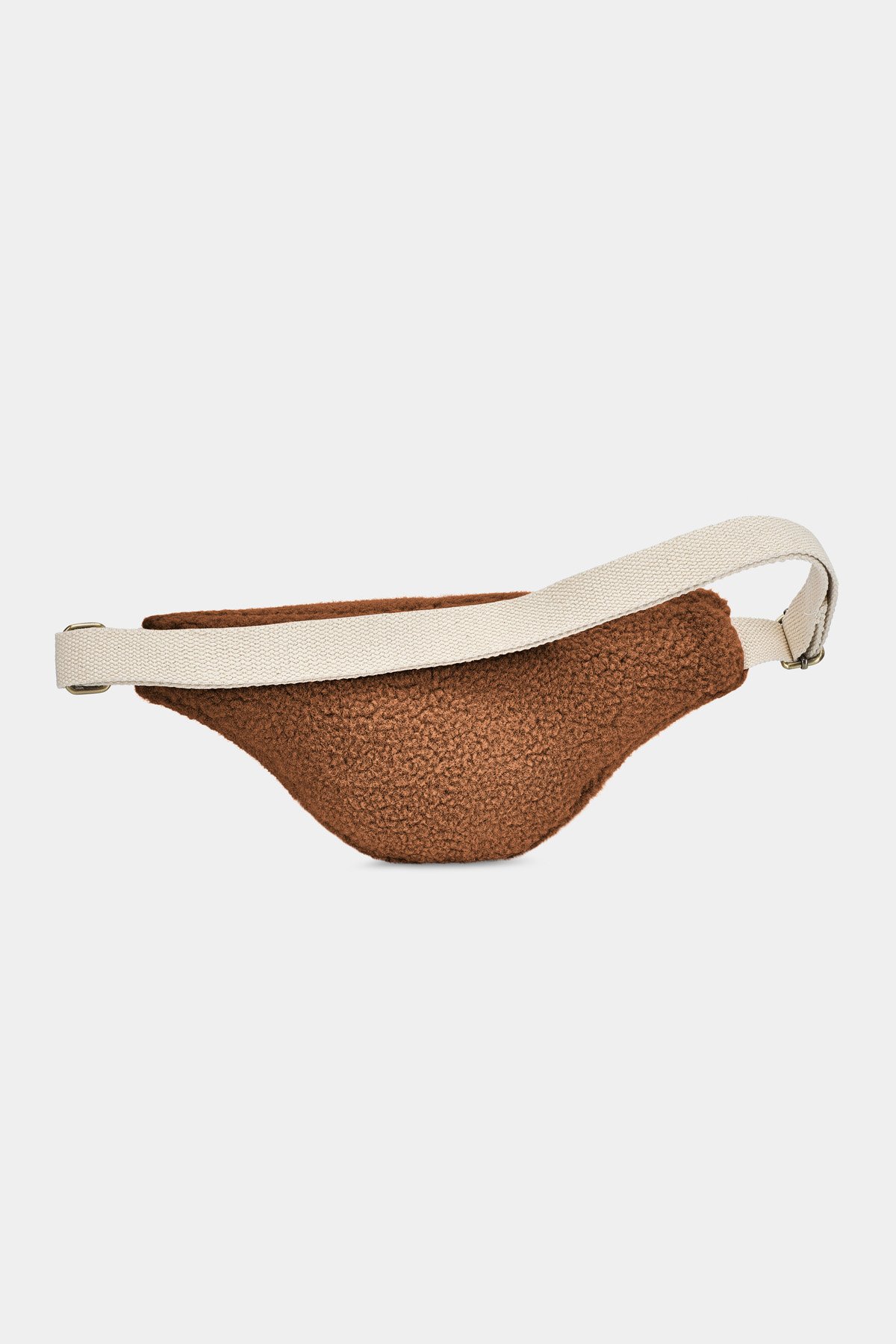 Cotton waist bag HINDBAG Brown