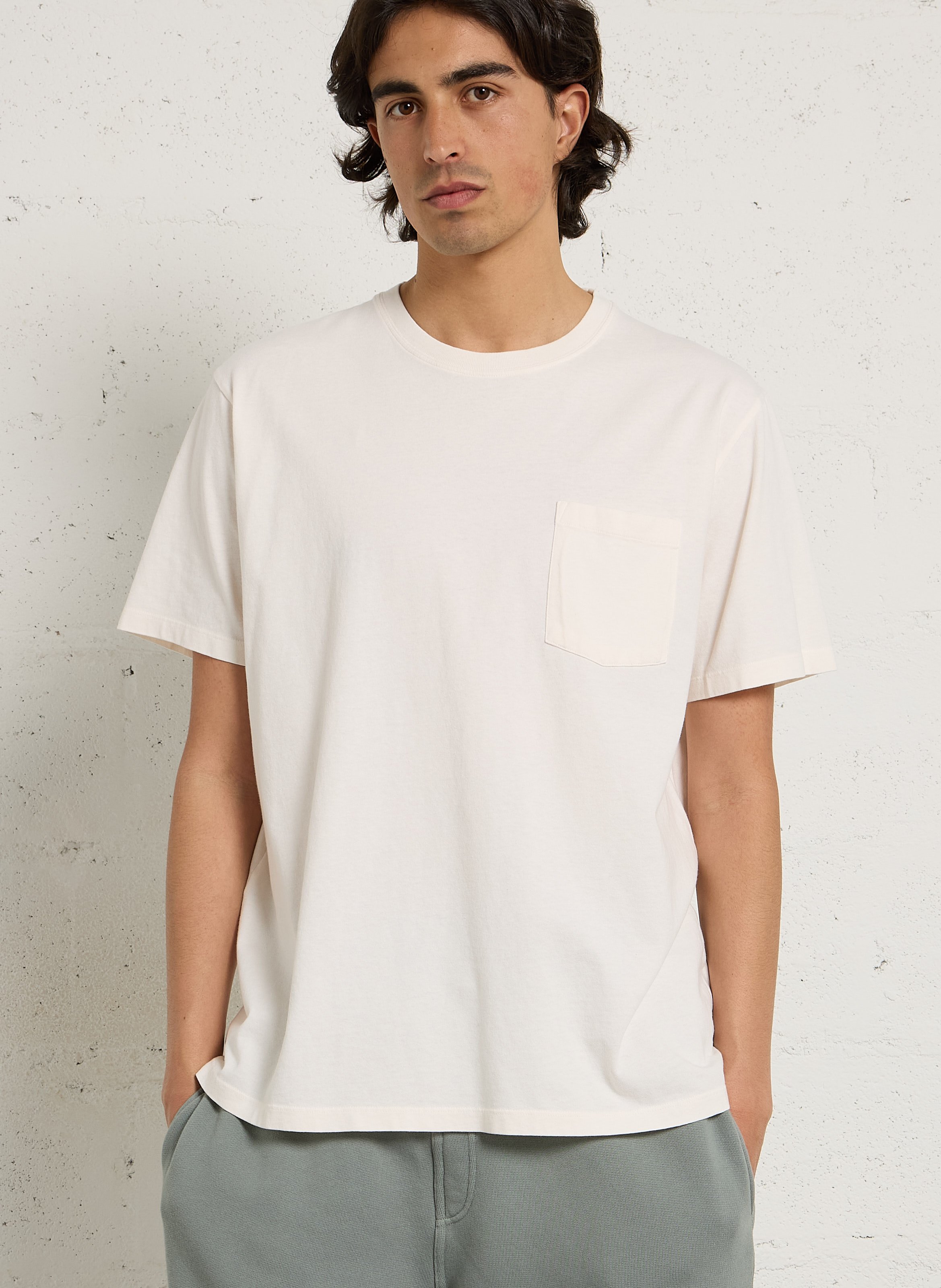 Baumwoll-Pullover mit Rundhalsausschnitt HARTFORD