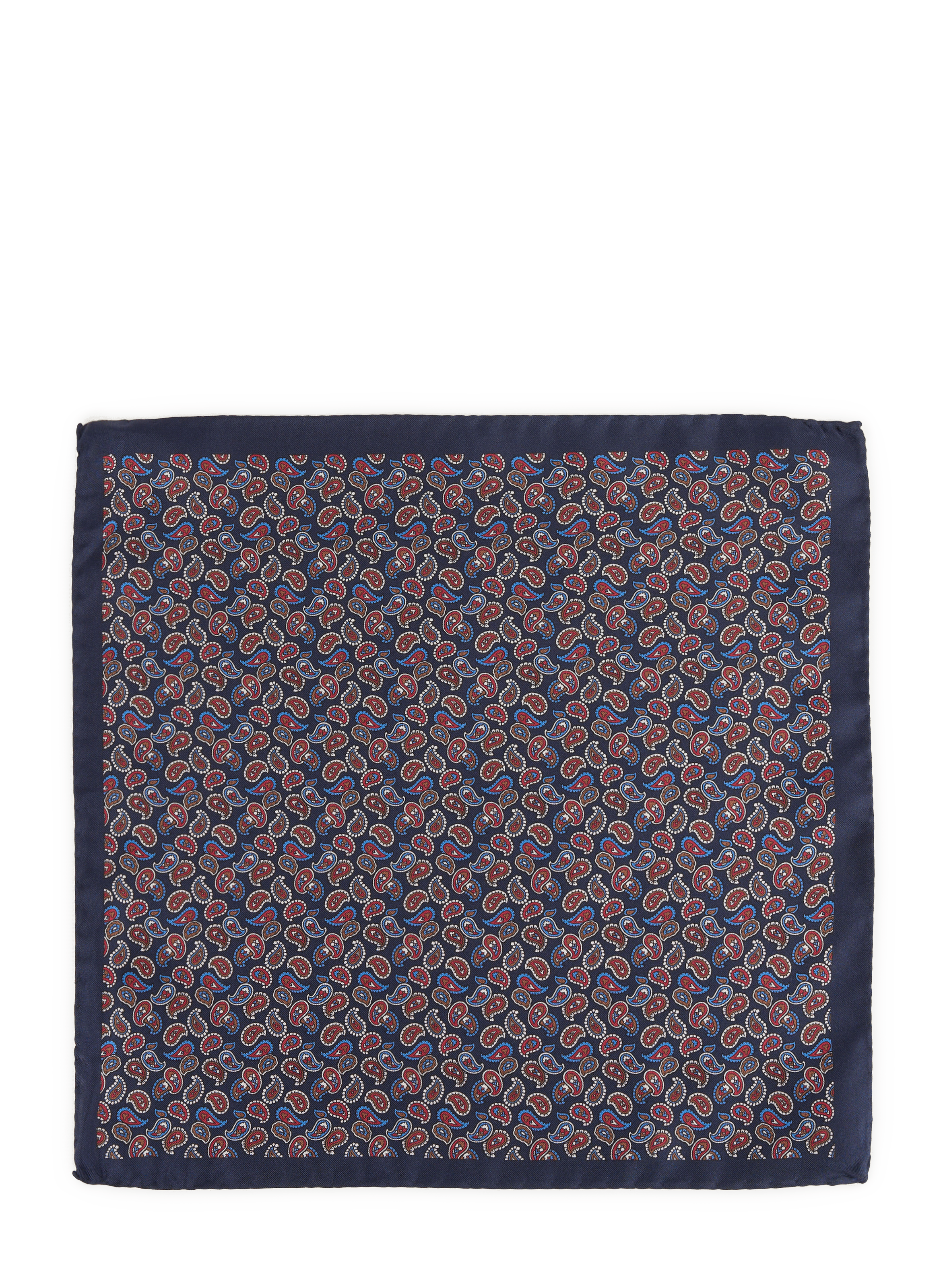 Printed silk square scarf AU PRINTEMPS PARIS Multicolored
