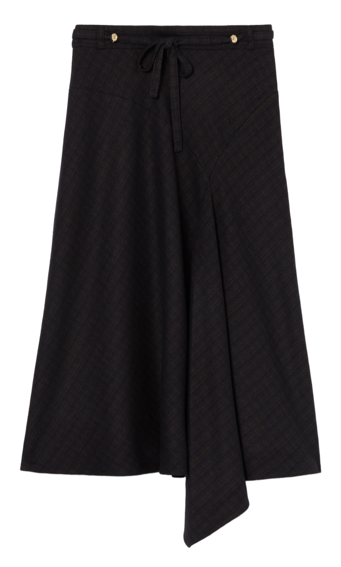 Ausgestellter Midirock mit Print CLAUDIE PIERLOT Mehrfarbig
