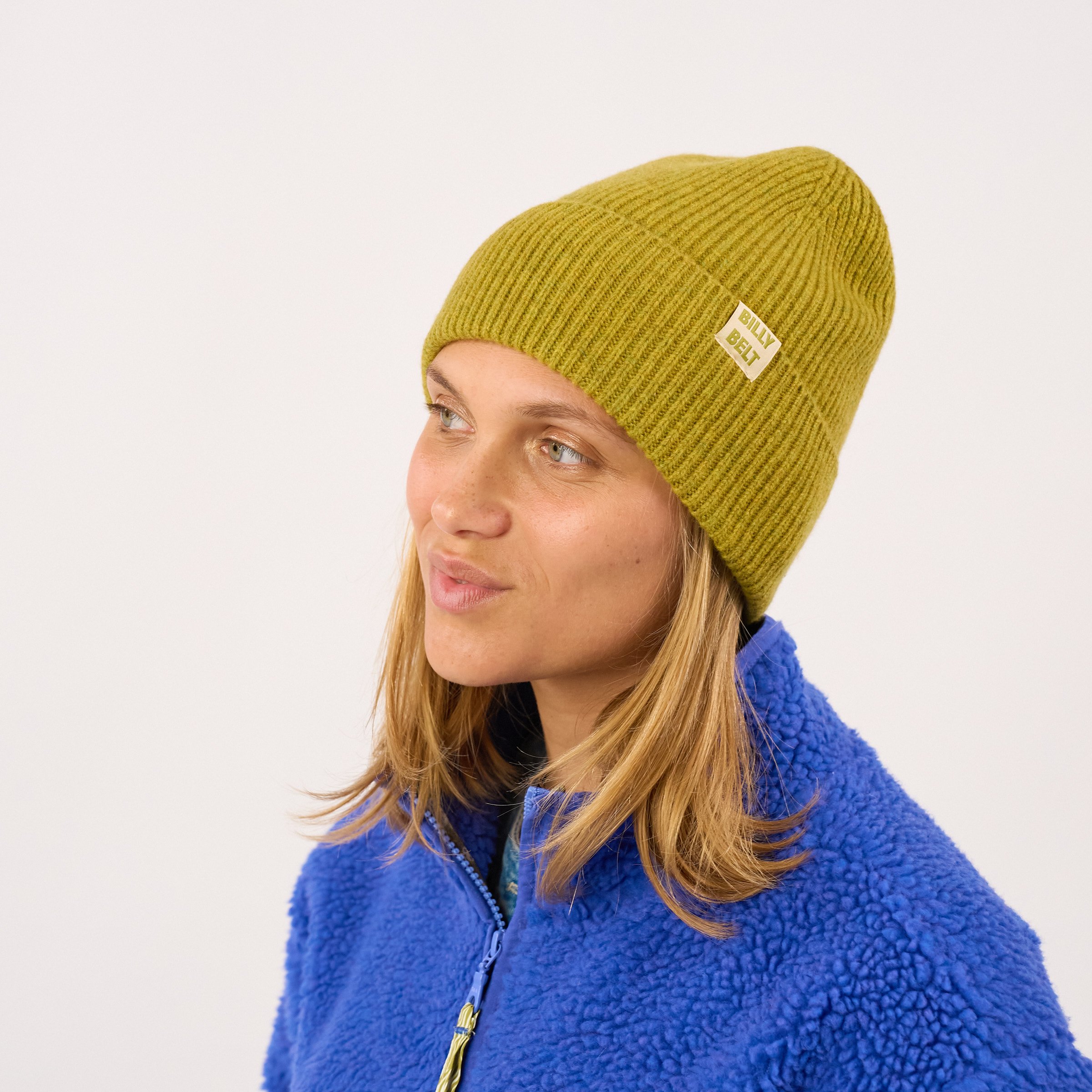 Wool hat BILLYBELT Green