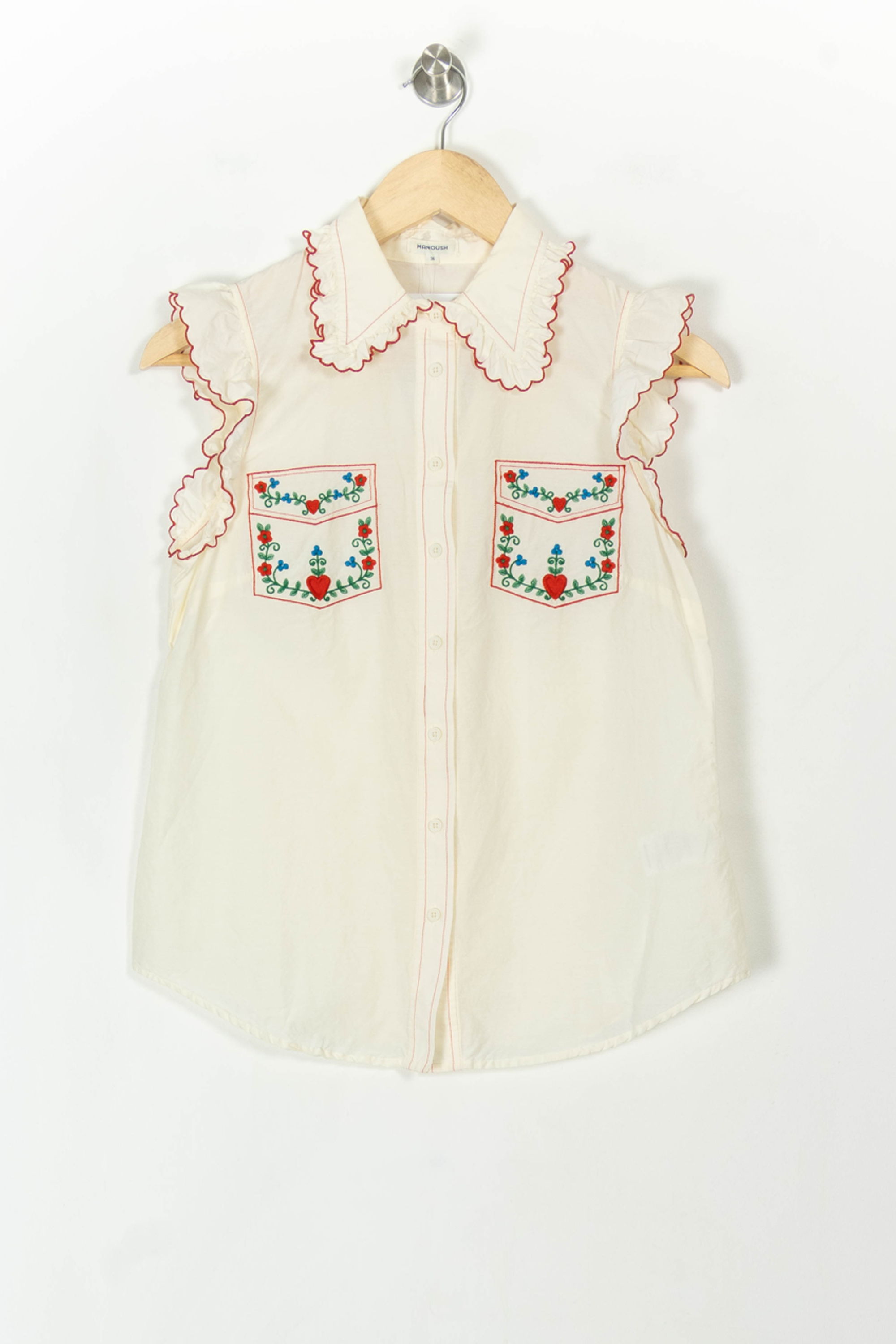 Blouse Manoush - Seconde Main Beige