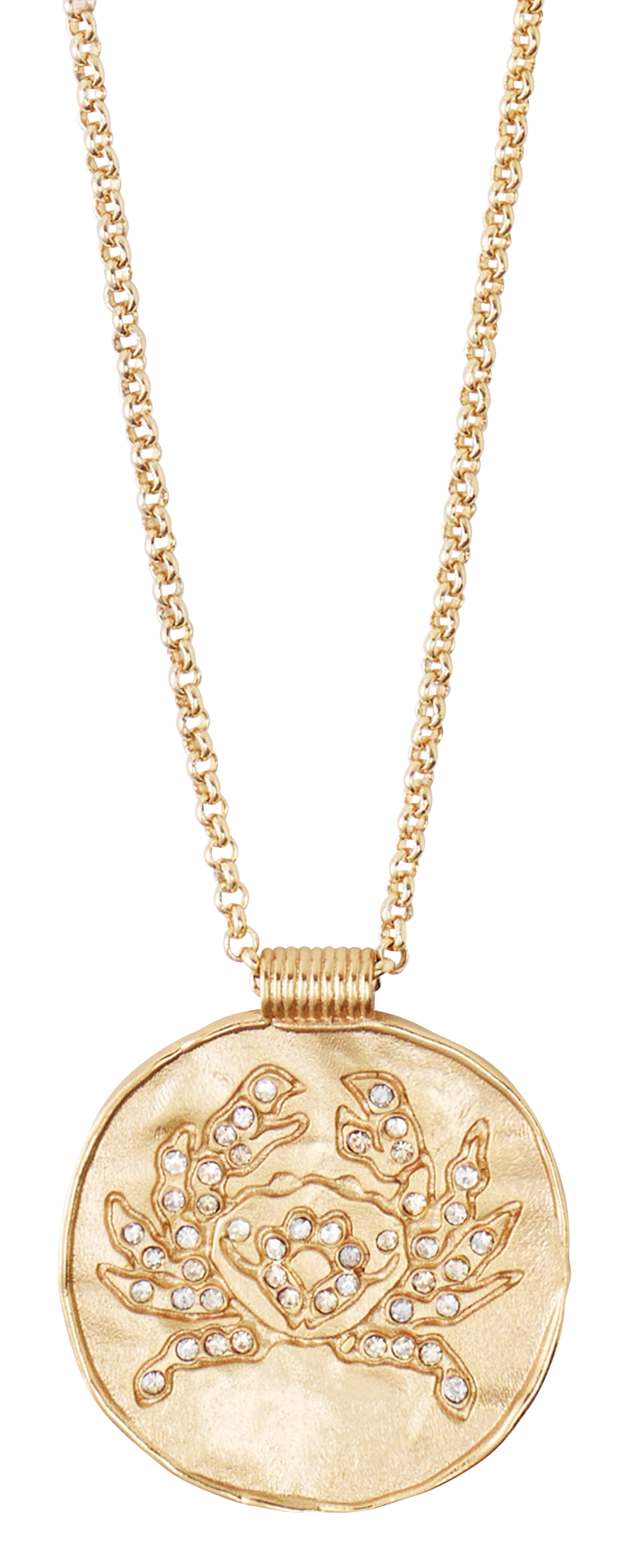 Halssnoer met medaillon met sterrenbeeld MAJE Goudkleurig