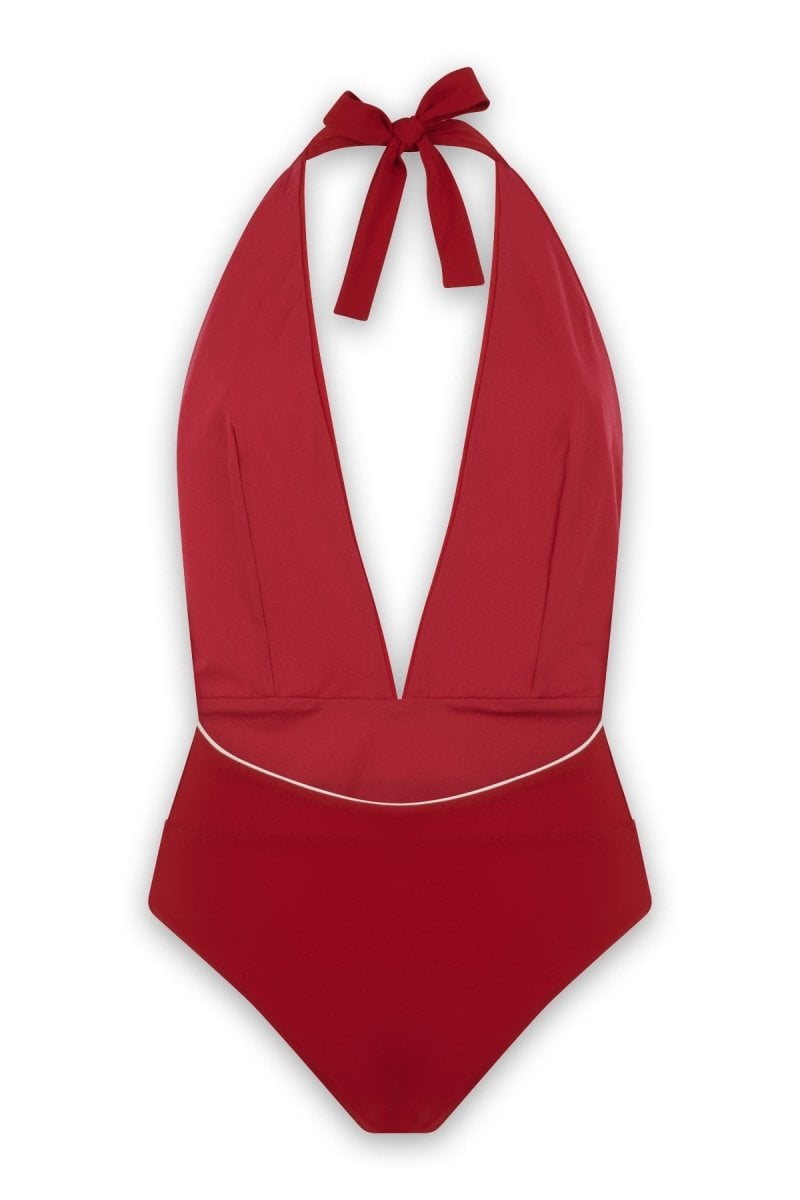 One-piece swimsuit APNEE Red