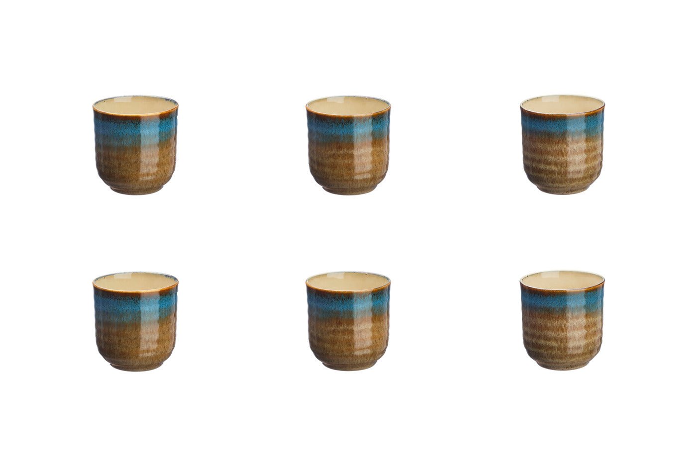 Island cup 15cl - 6 pieces - land & sea BJORN Brown