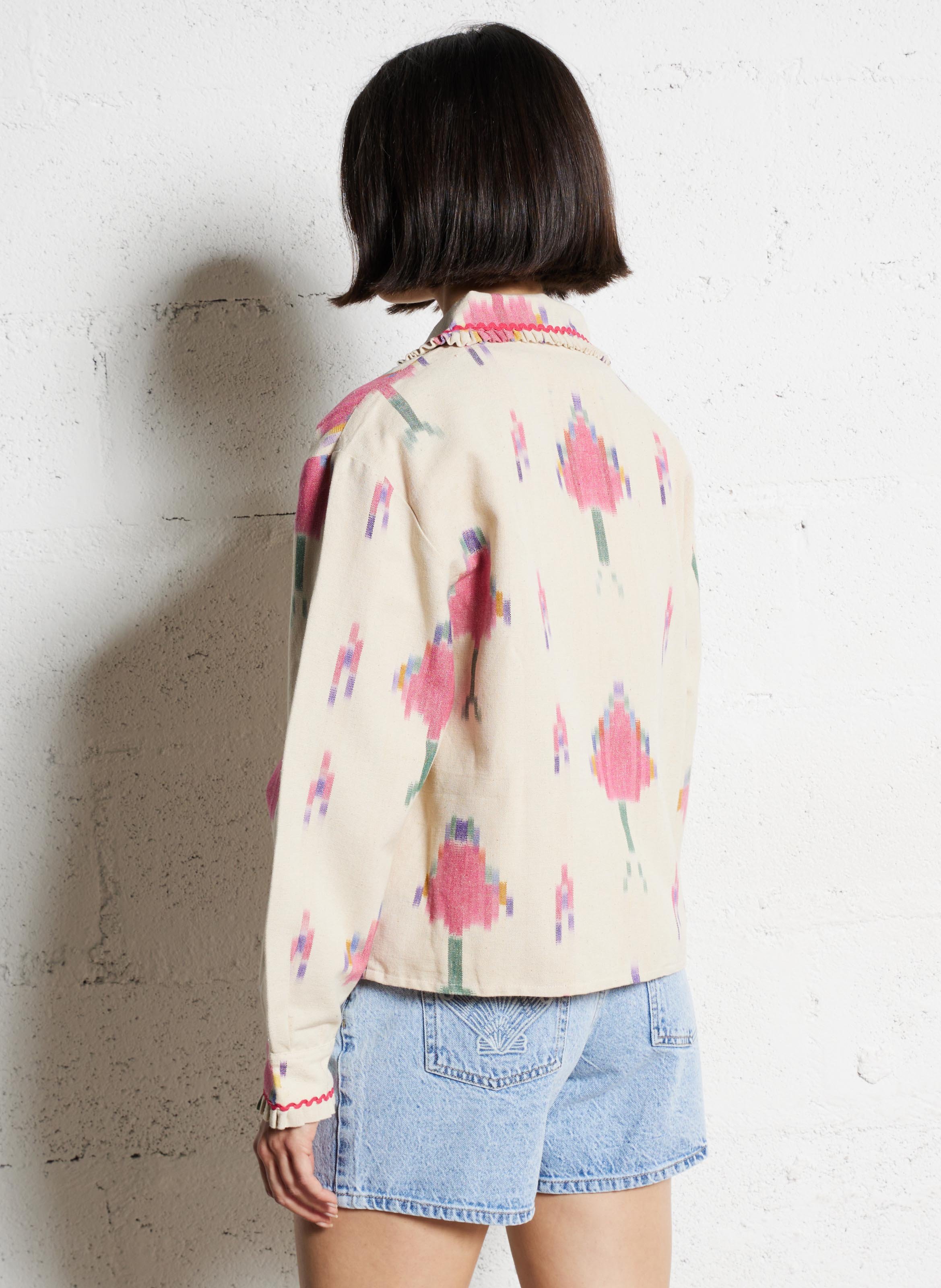 Veste col classique en coton AUTRE AURA Multicolore