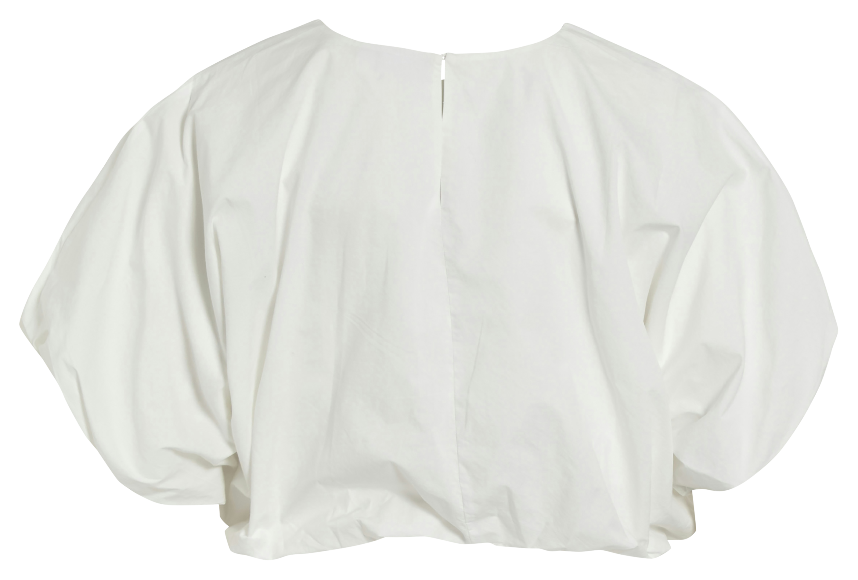 Top oversize en coton bio VILA Blanc