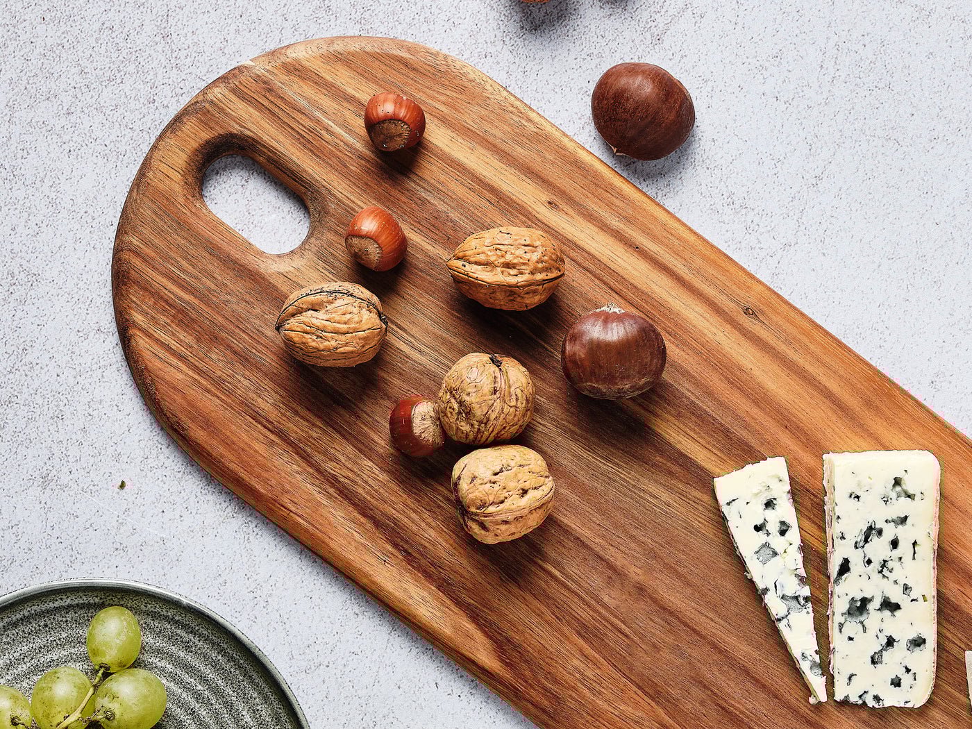 Acacia Wood Cutting Board Elin - 55 x 18cm BJORN Brown