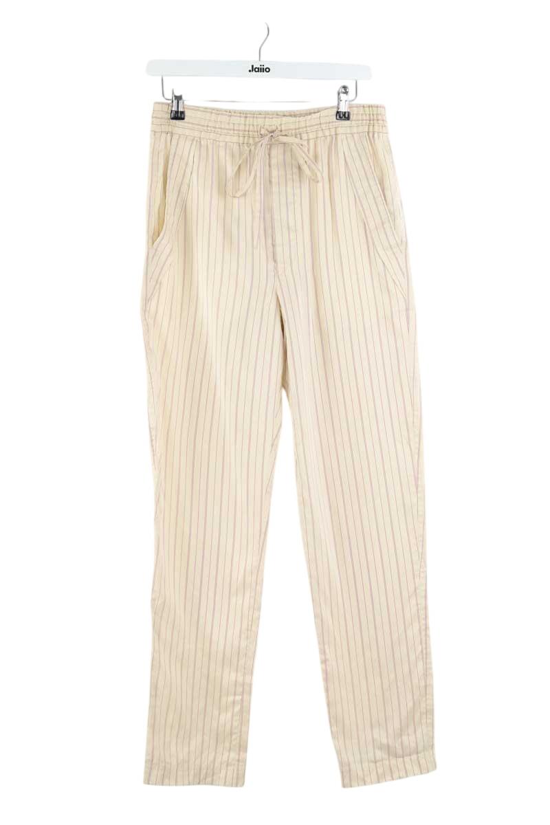 Silk trousers ISABEL MARANT - Seconde Main Beige