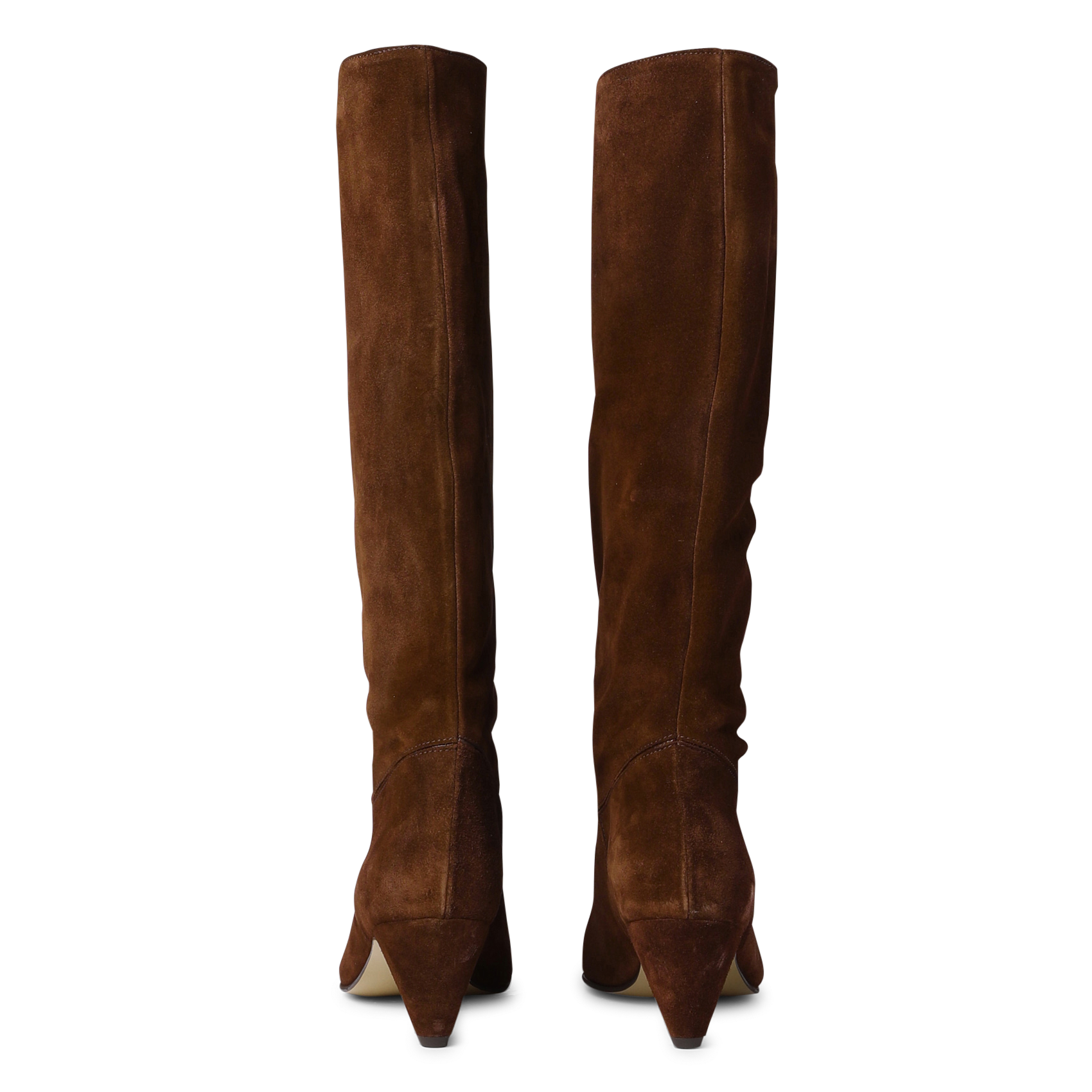 Bottes en cuir ANONYMOUS COPENHAGEN Marron