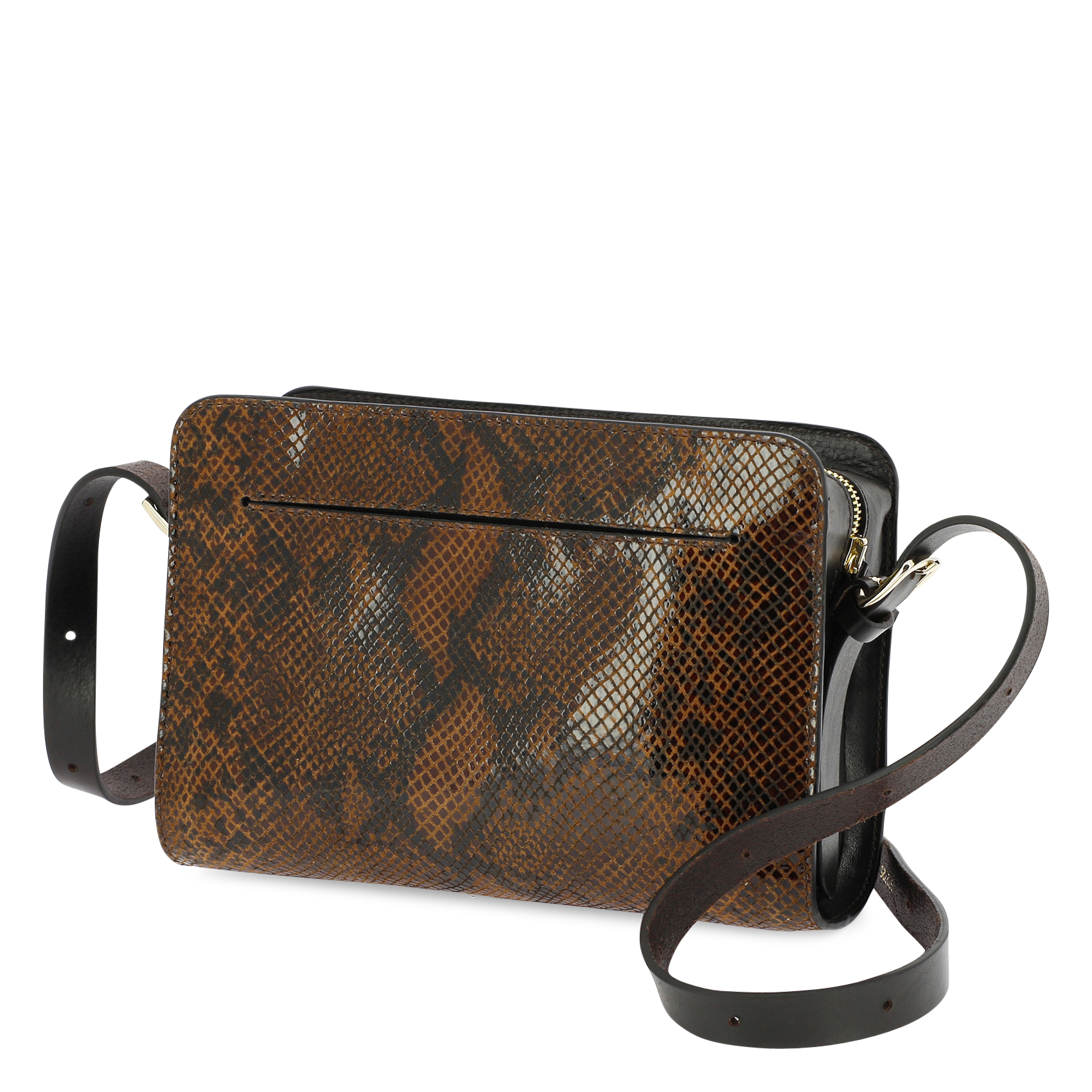 Brieftasche aus Leder HERBERT FRERE SOEUR Braun