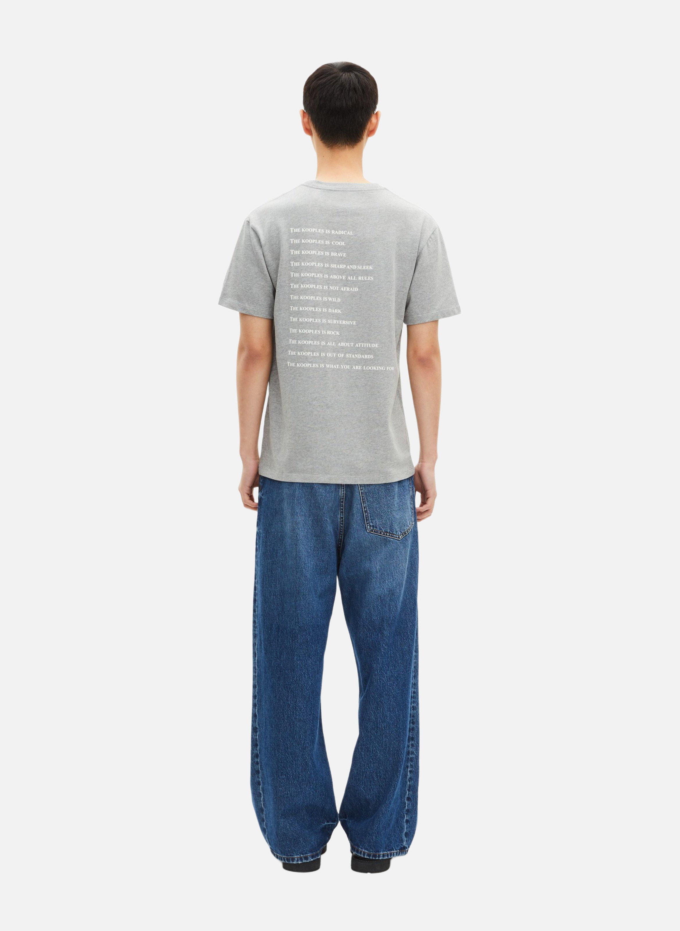 T-shirt what is THE KOOPLES Gris