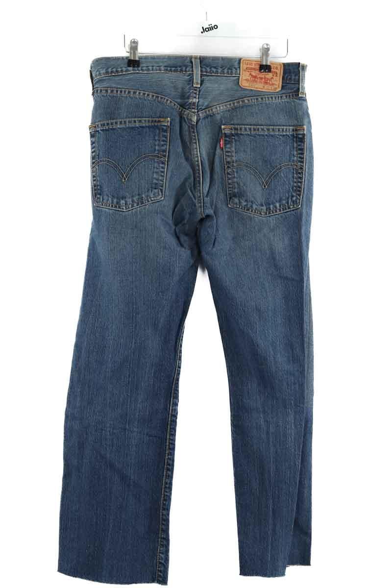 501? straight cotton jeans LEVI'S - Seconde main Blue
