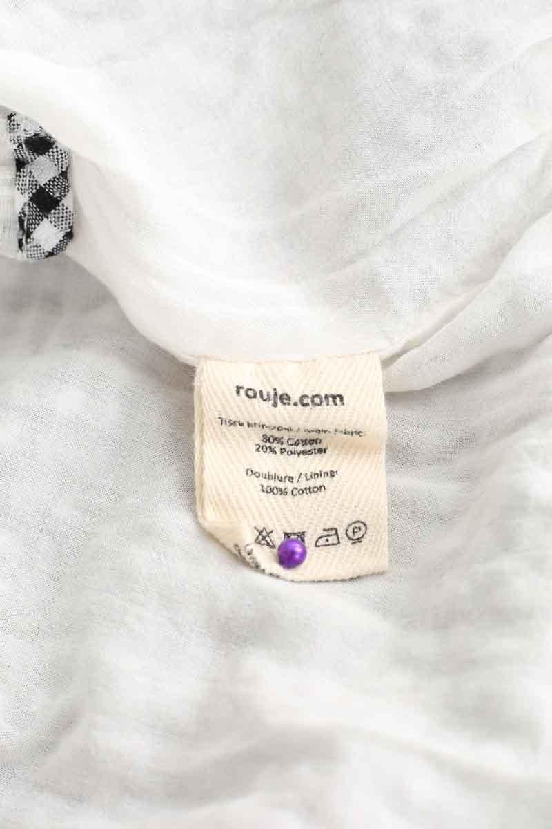 Cotton dress ROUJE - Seconde Main Black