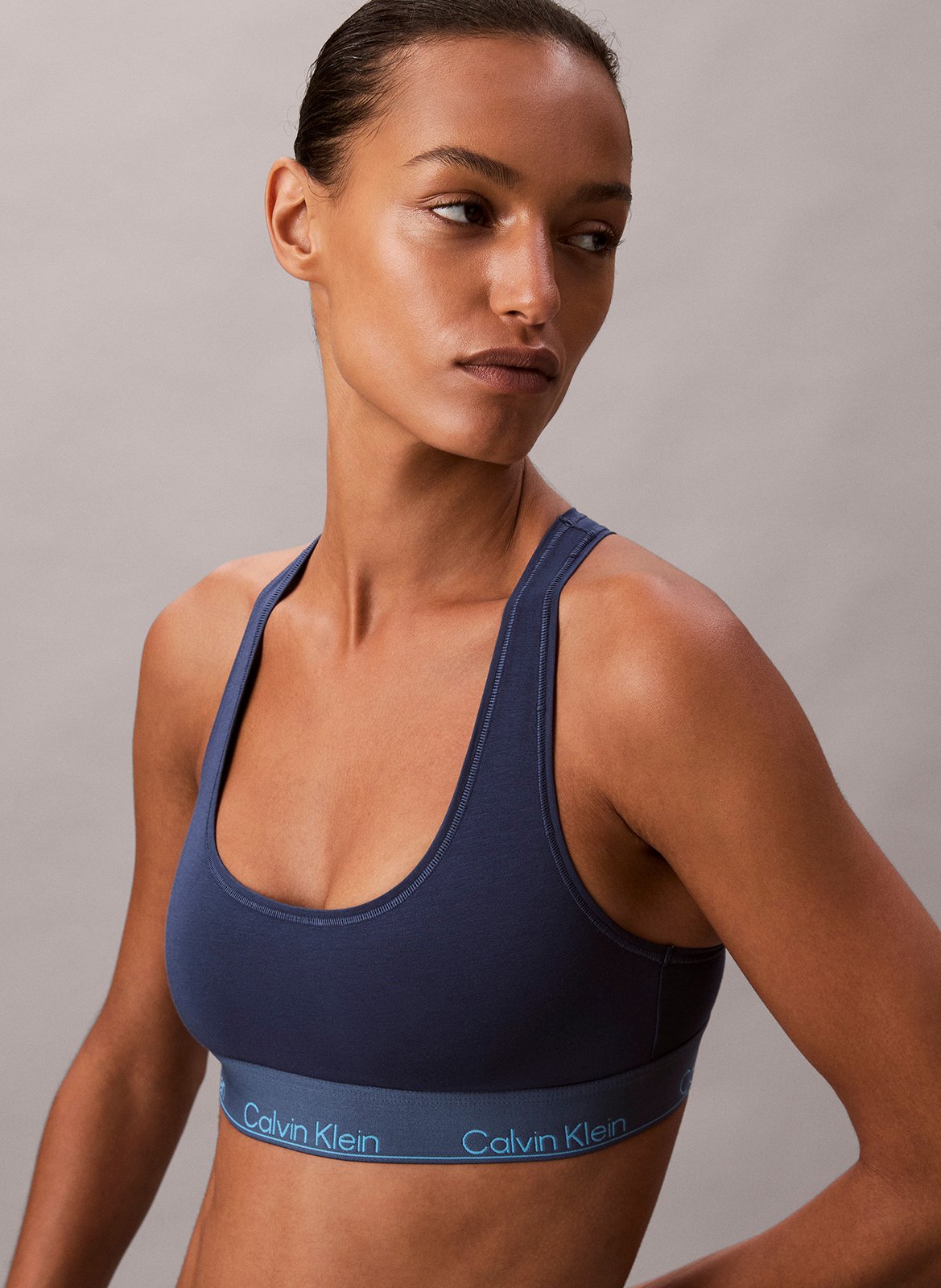 Brassière en coton mélangé CALVIN KLEIN UNDERWEAR