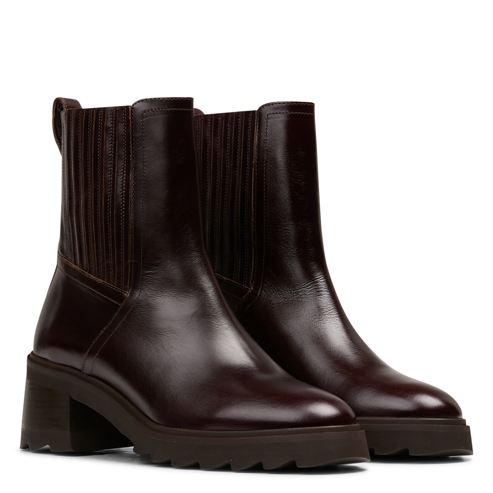 Bottines en cuir  BOBBIES Marron