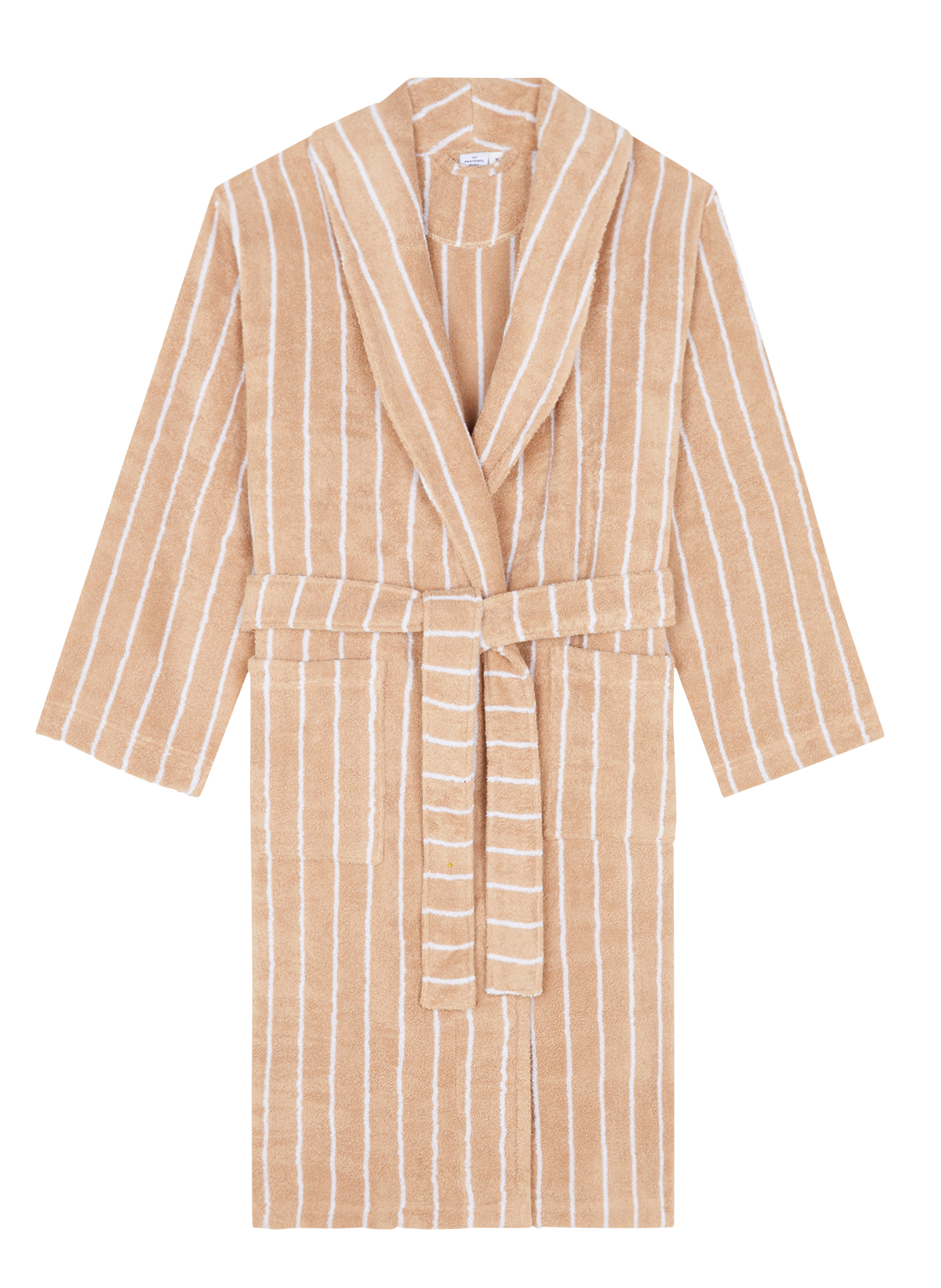 Organic cotton bathrobe AU PRINTEMPS PARIS MAISON Beige