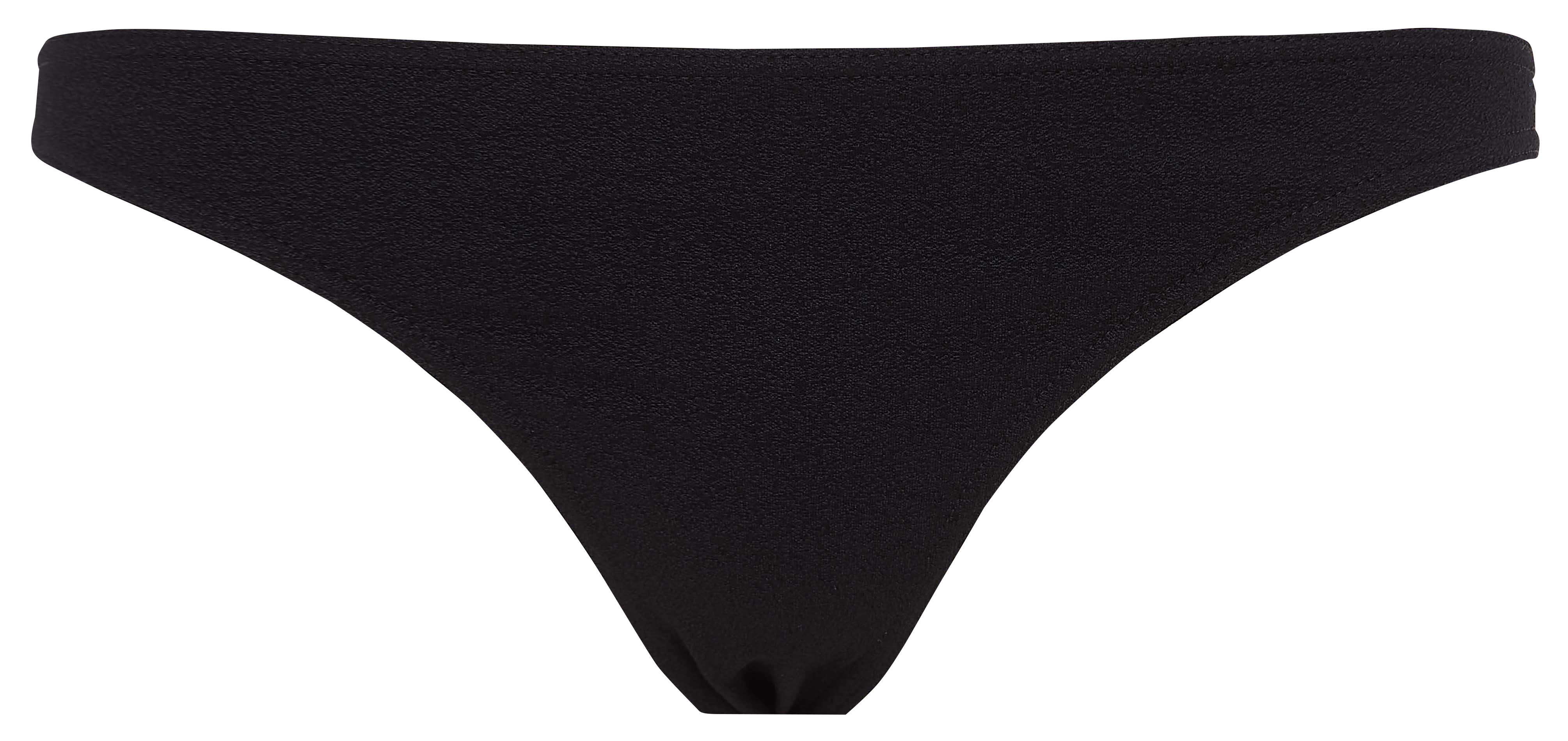 Textured bikini bottoms BANANA MOON Black