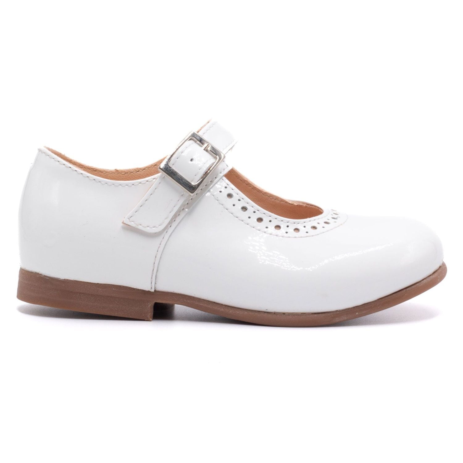 Chaussure ceremonie fille Boni & Sidonie Blanc