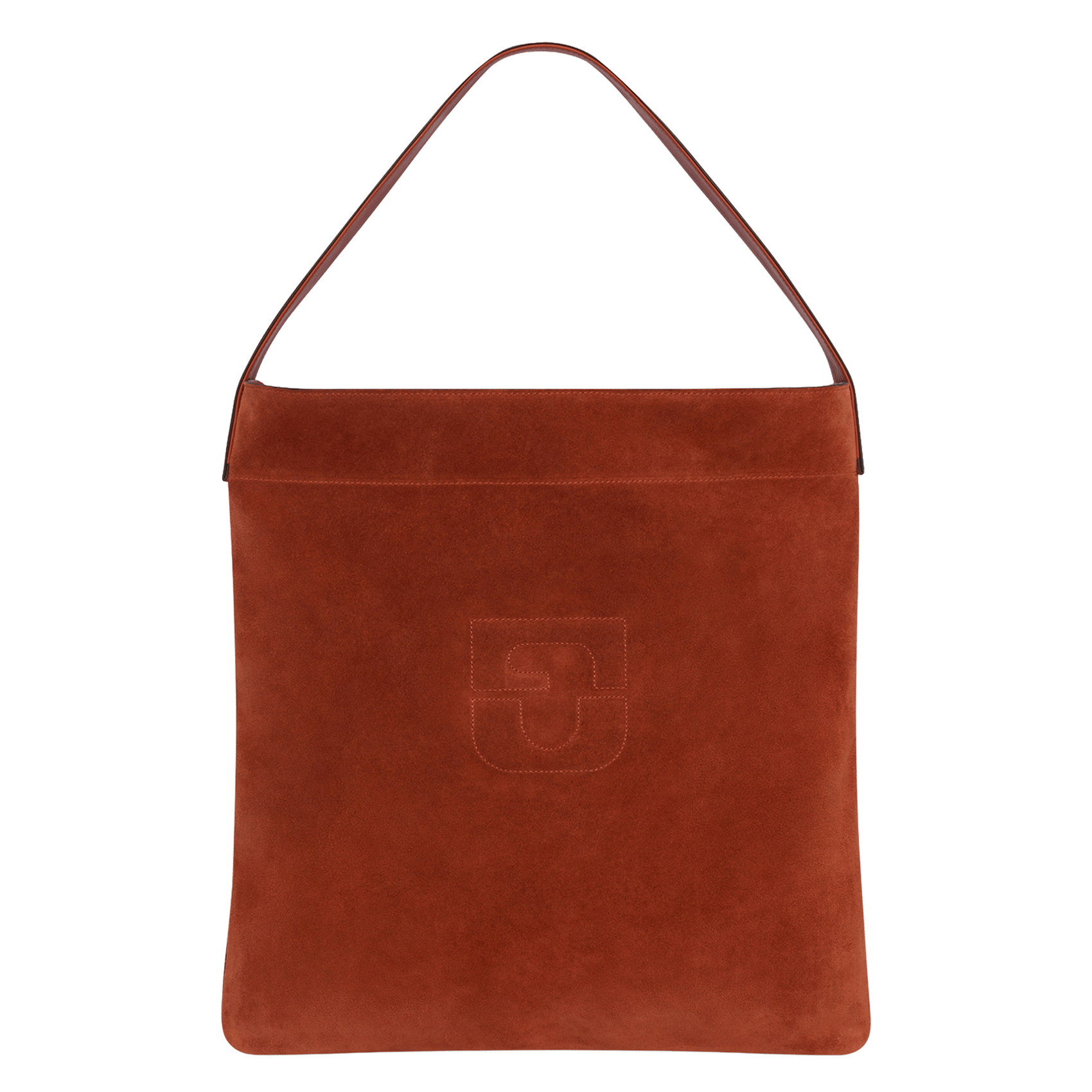 Hobo Bag aus Veloursleder GERARD DAREL Braun