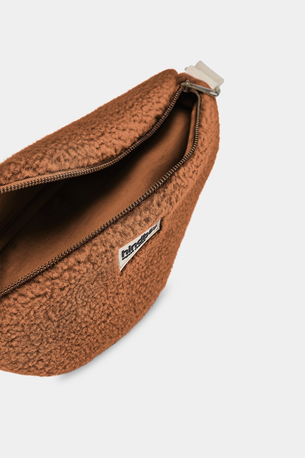 Cotton waist bag HINDBAG Brown