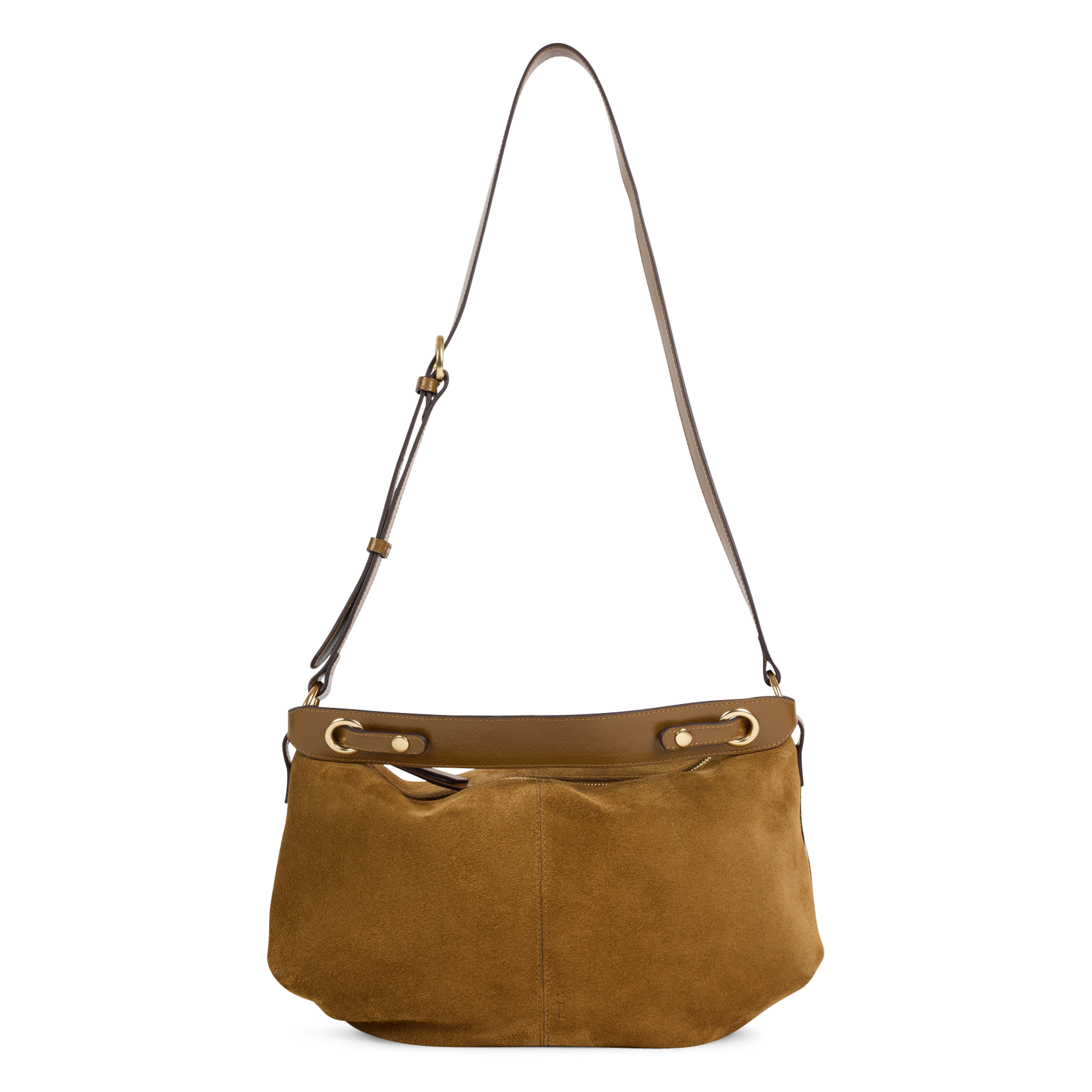 Schultertasche aus Leder NAT & NIN