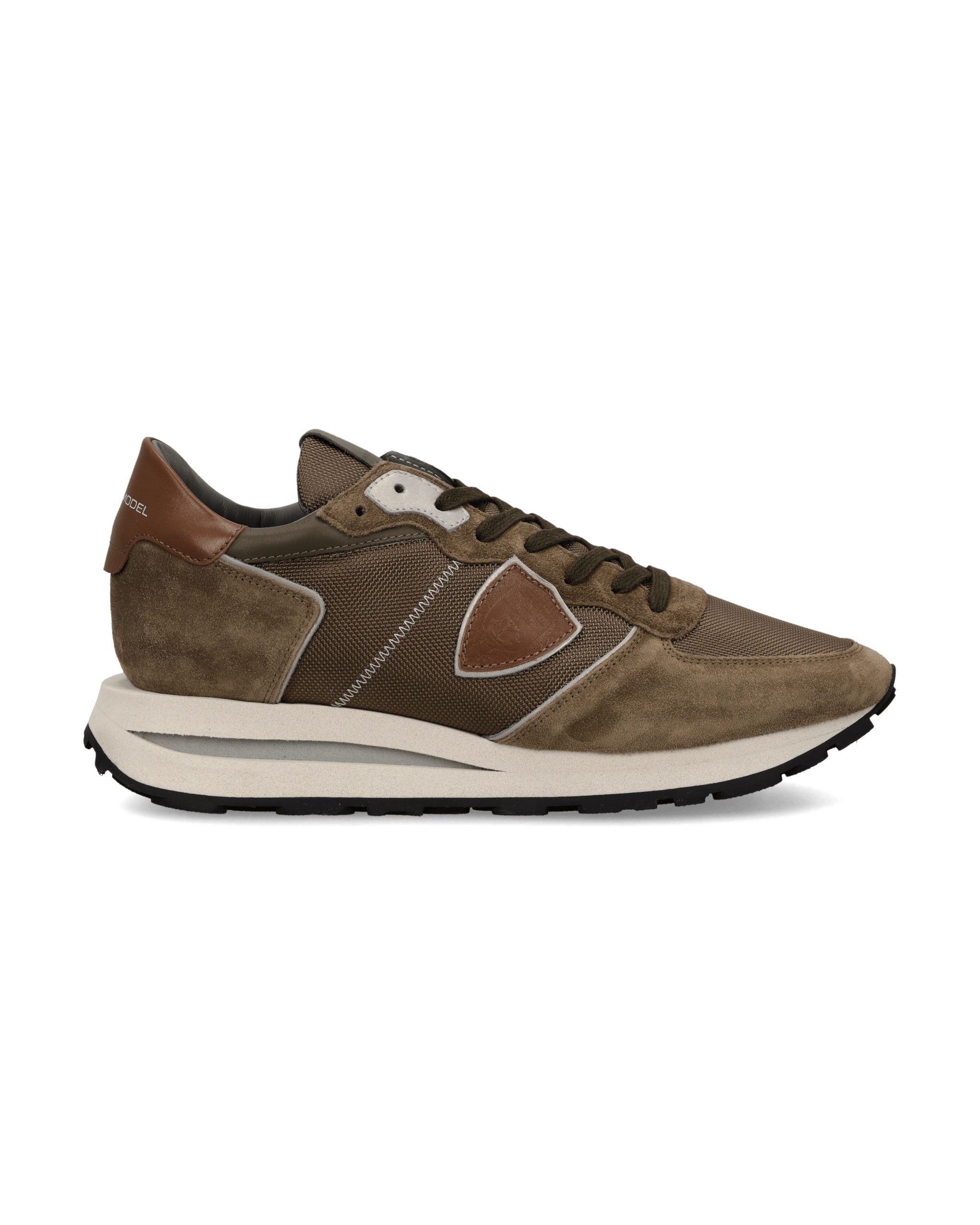 High-top running sneakers PHILIPPE MODEL Green