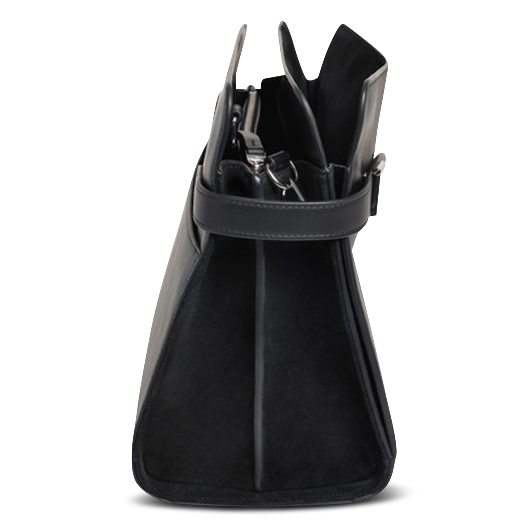 Schultertasche aus Leder | Schwarz LE TANNEUR Damen
