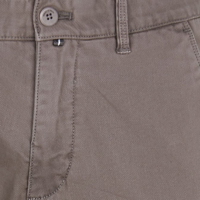 Chino slim-fit en coton mélangé MARC O'POLO Gris