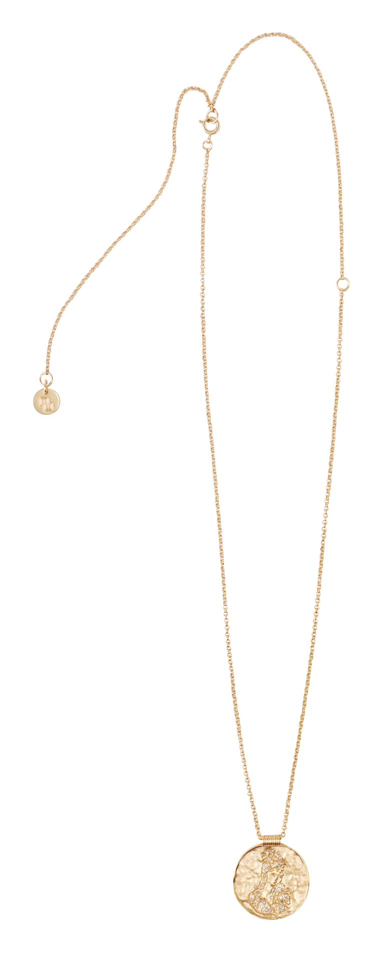 Halssnoer met medaillon met sterrenbeeld MAJE Goudkleurig