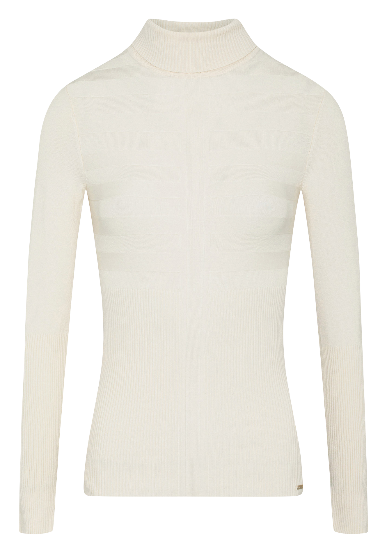 Pull col roulé MORGAN Beige