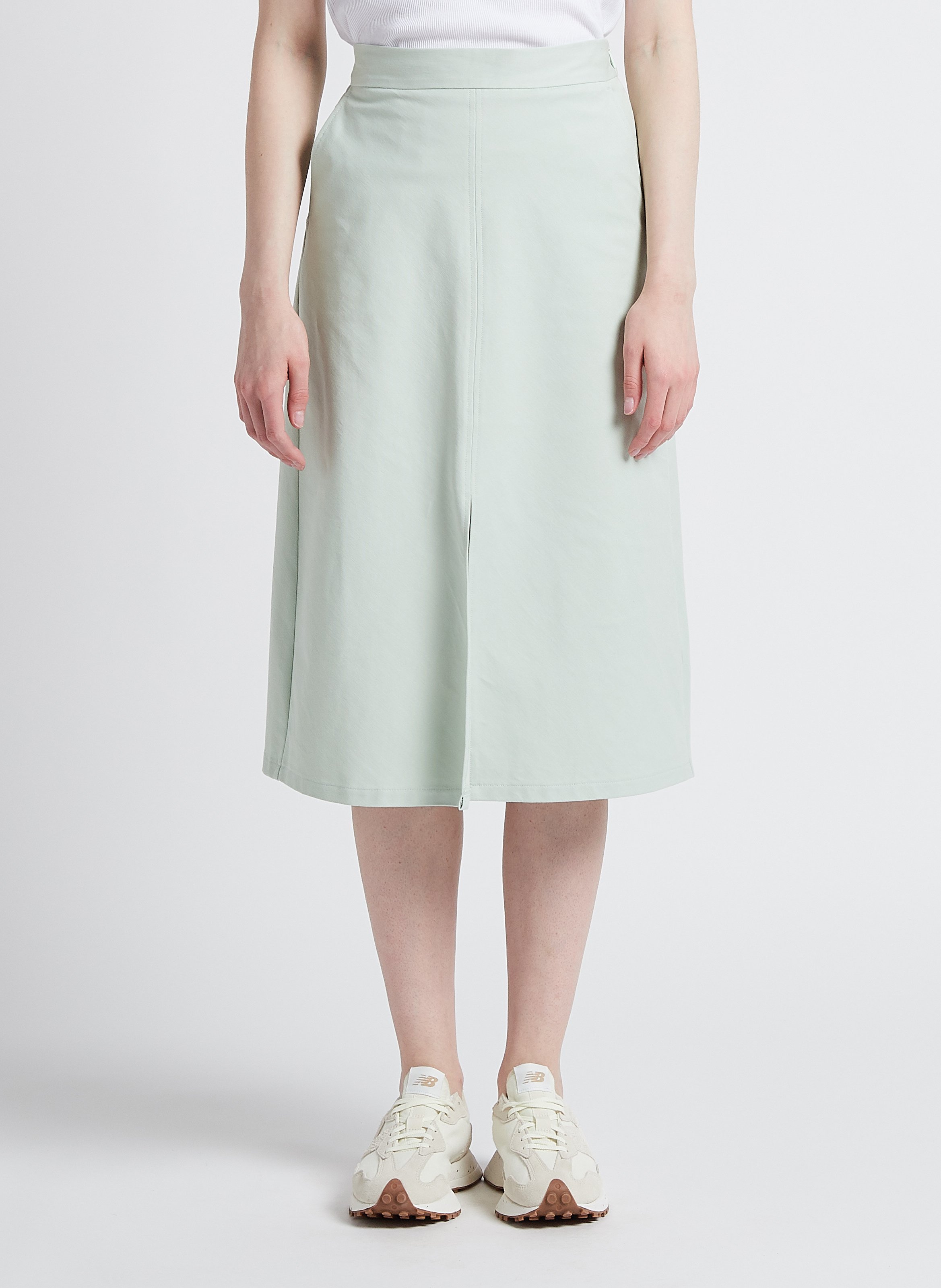 Midirock aus Stretch-Baumwolle MAX MARA LEISURE