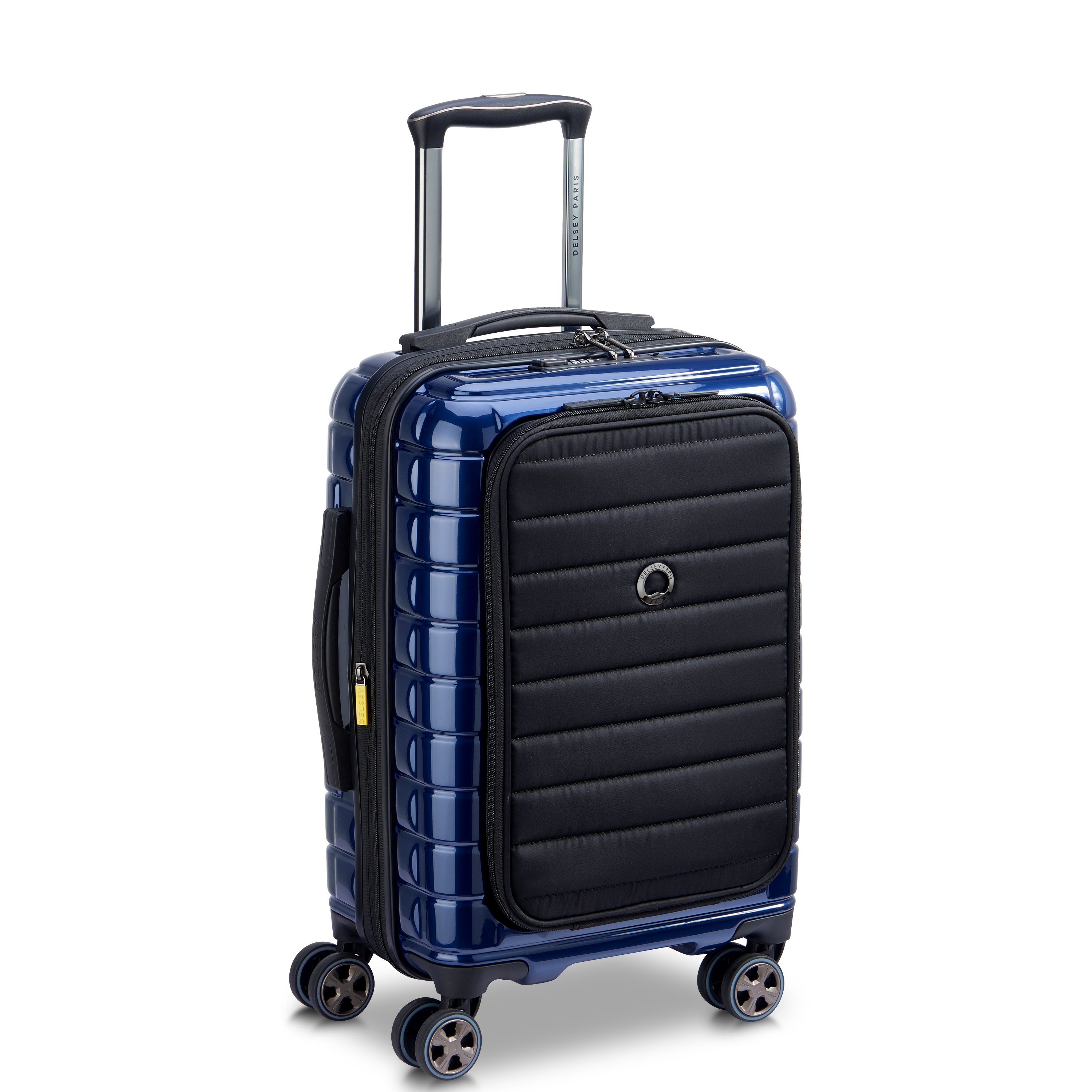 Rigid cabin suitcase DELSEY PARIS Blue