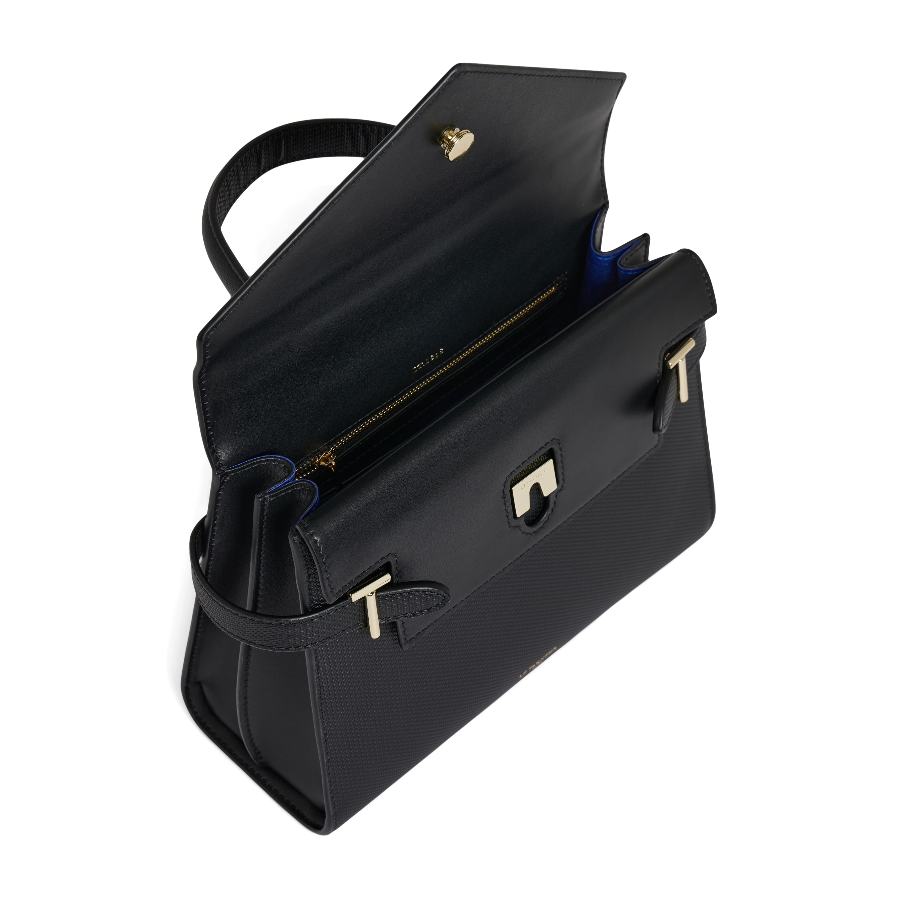 Sac en cuir LE TANNEUR Noir