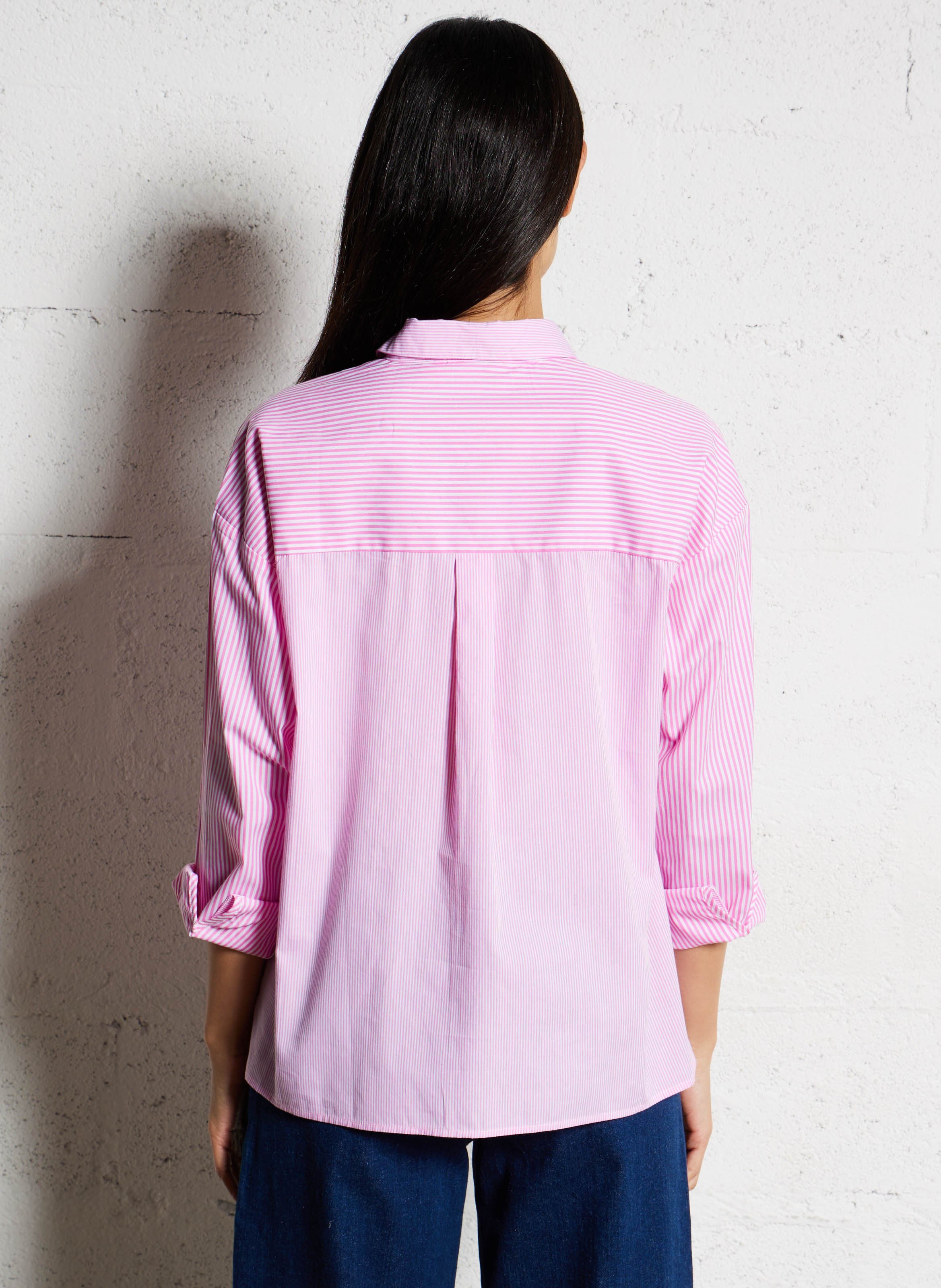 Jean large en coton mélangé LA PETITE ETOILE Bleu