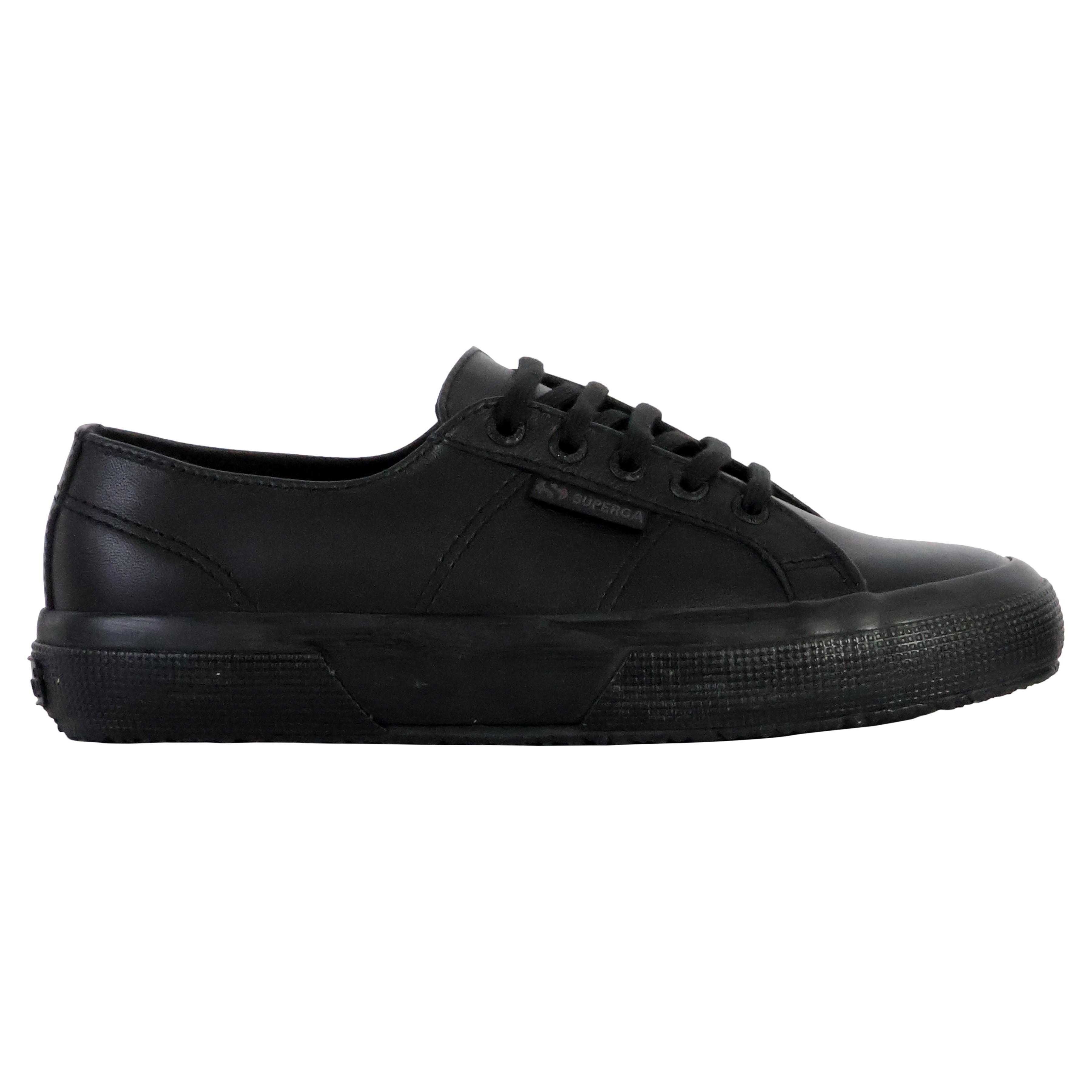 Superga Nappa leather low-top sneaker SUPERGA Black