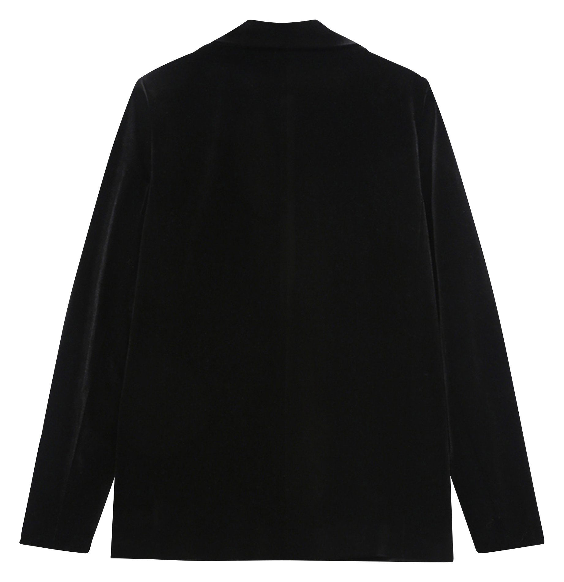 Velvet single-breasted blazer GRACE ET MILA Black